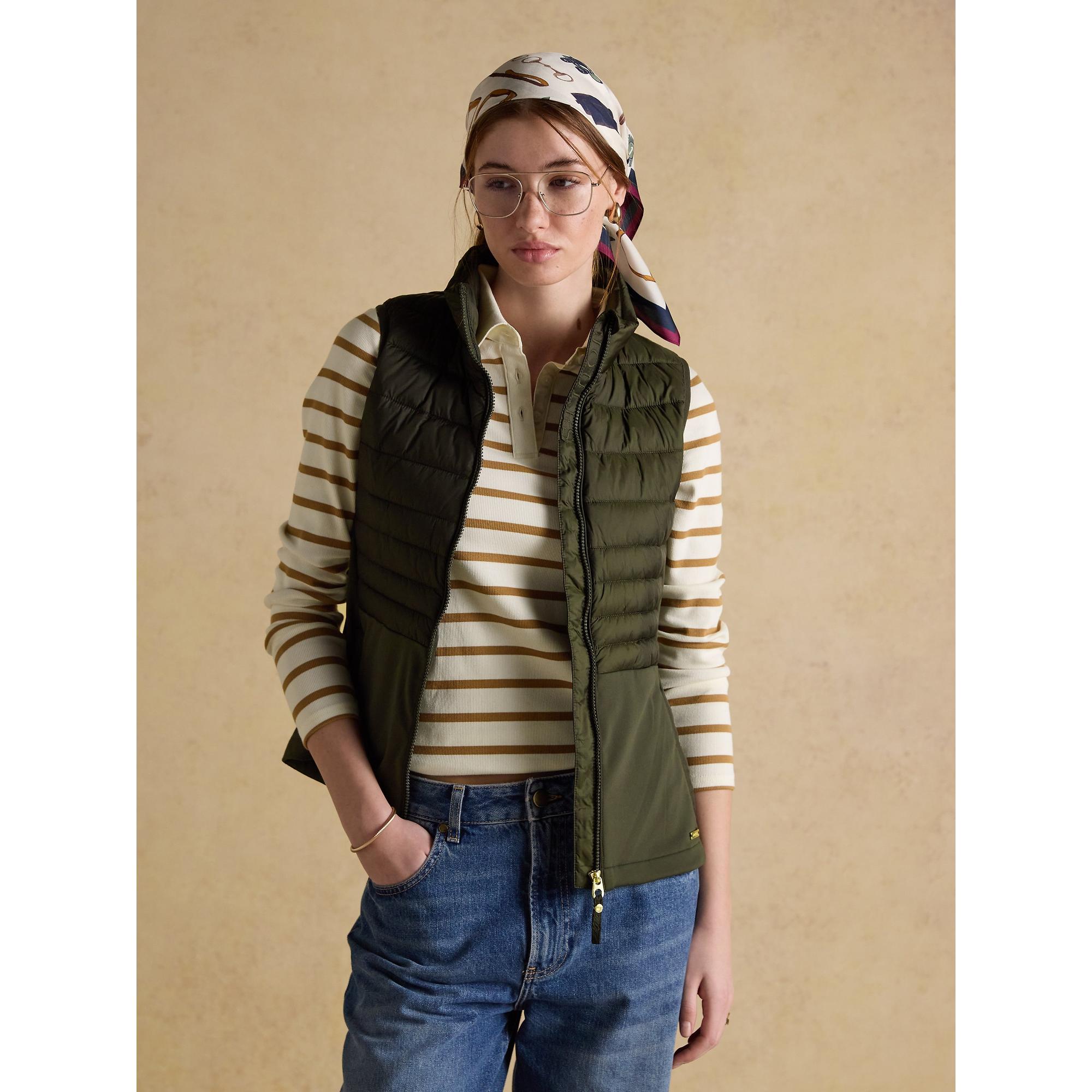 Product image 7 of 10 of Joules Women's Witley Padded Gilet - Green