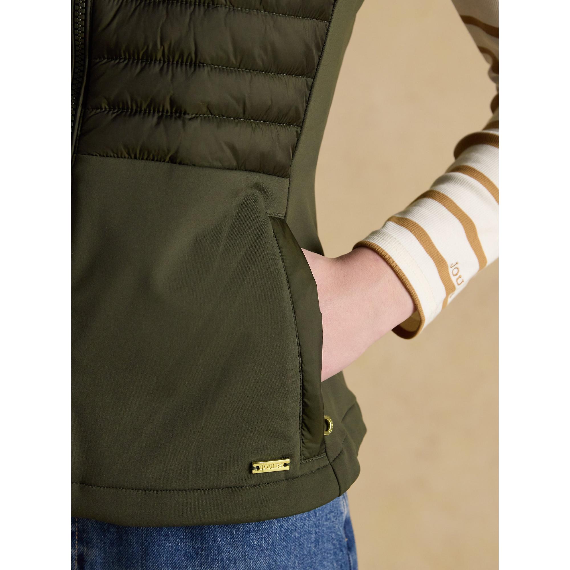 Product image 8 of 10 of Joules Women's Witley Padded Gilet - Green