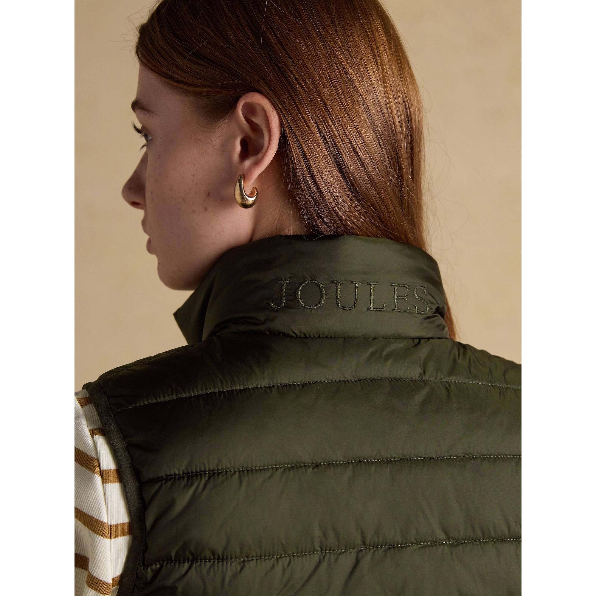 Product image 10 of 10 of Joules Women's Witley Padded Gilet - Green