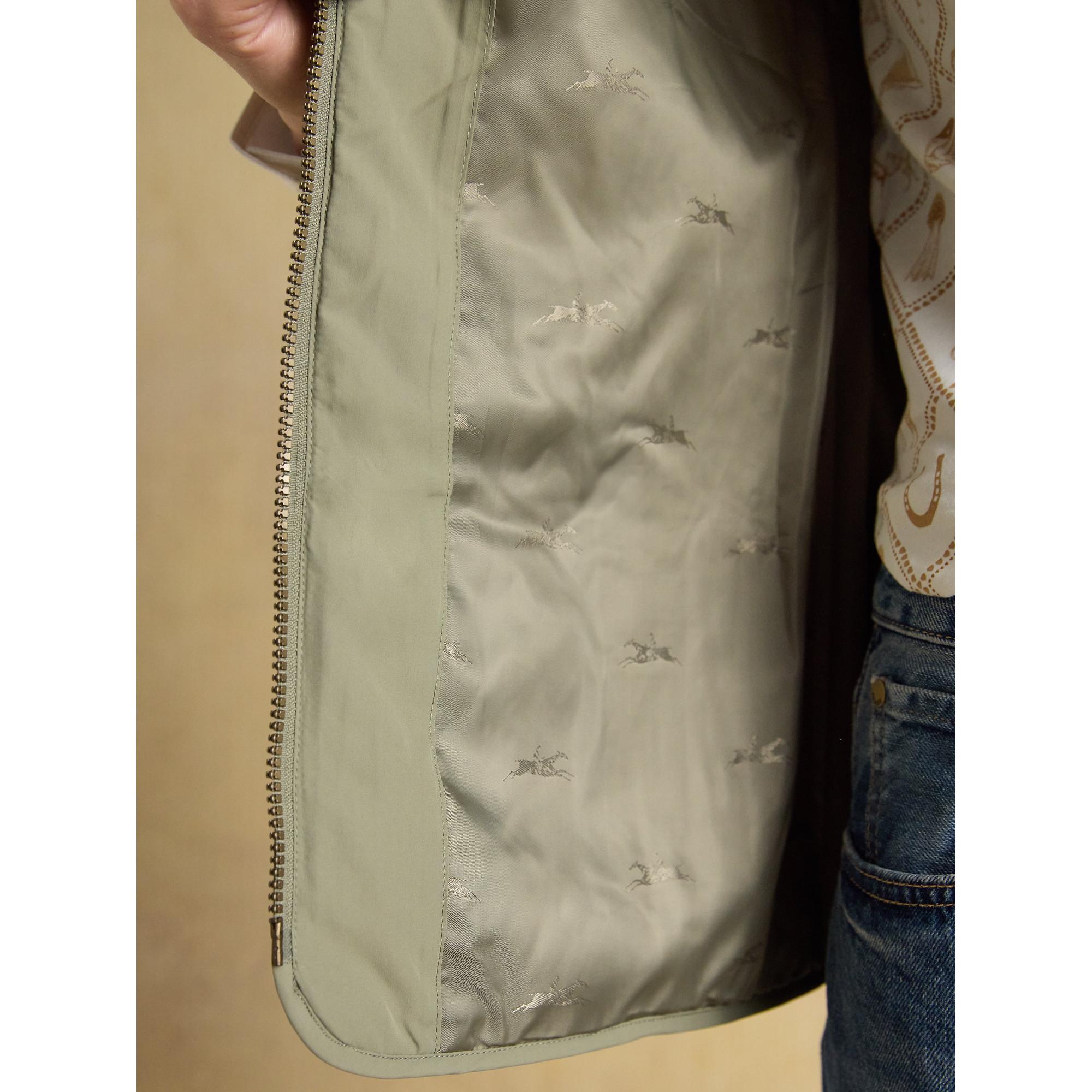 Product image 11 of 11 of Joules Women's Minx Showerproof Diamond Quilted Gilet - Sage Green