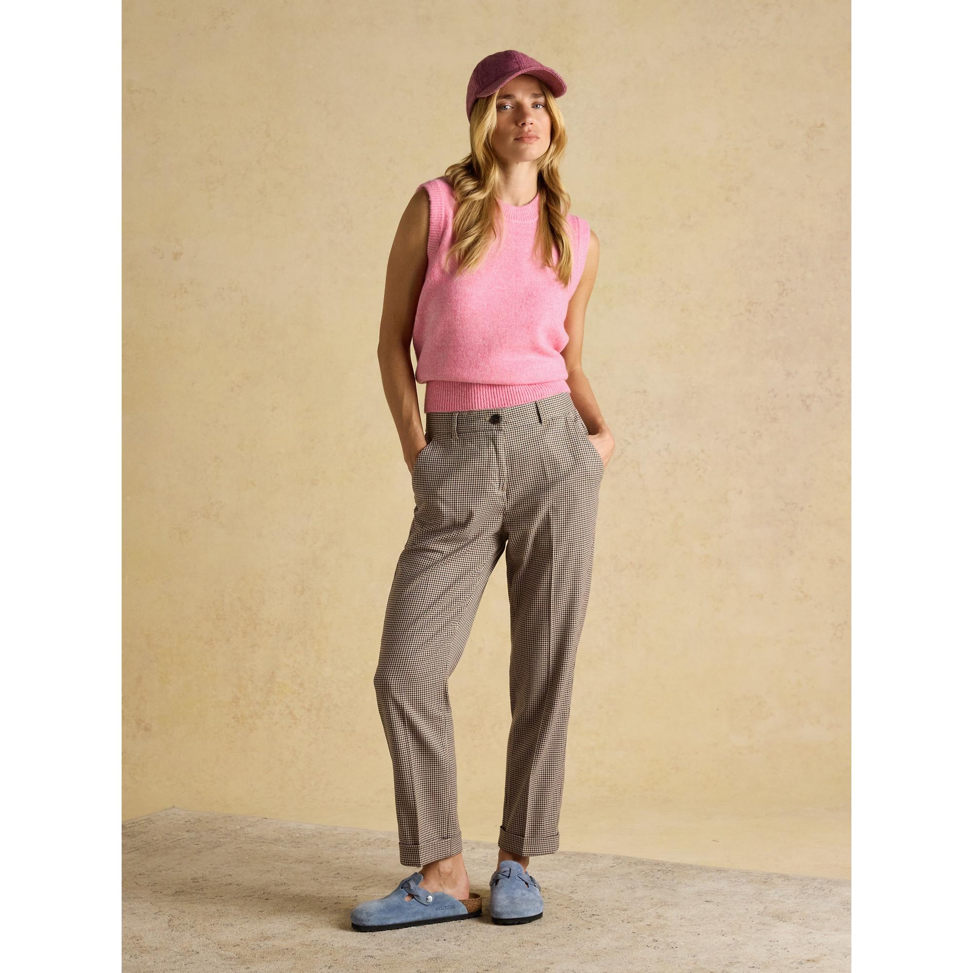 Product image 4 of 6 of Joules Women's Holly Knitted Crew Neck Vest - Bright Pink