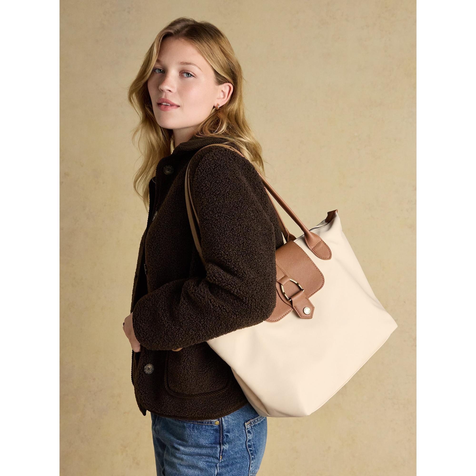 Product image 2 of 7 of Joules Women's Edie Tote Shoulder Bag - Cream