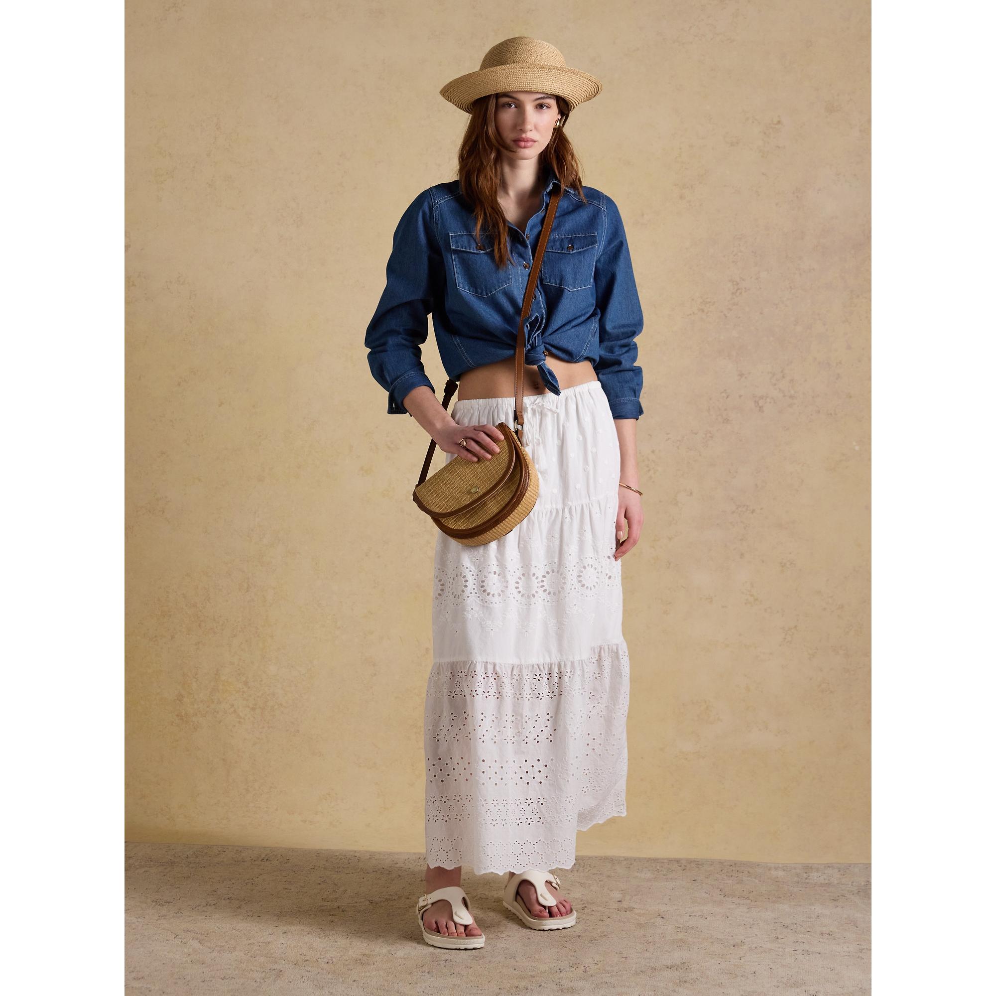 Product image 3 of 8 of Joules Women's Daphne Neutral Straw Bag - Neutral