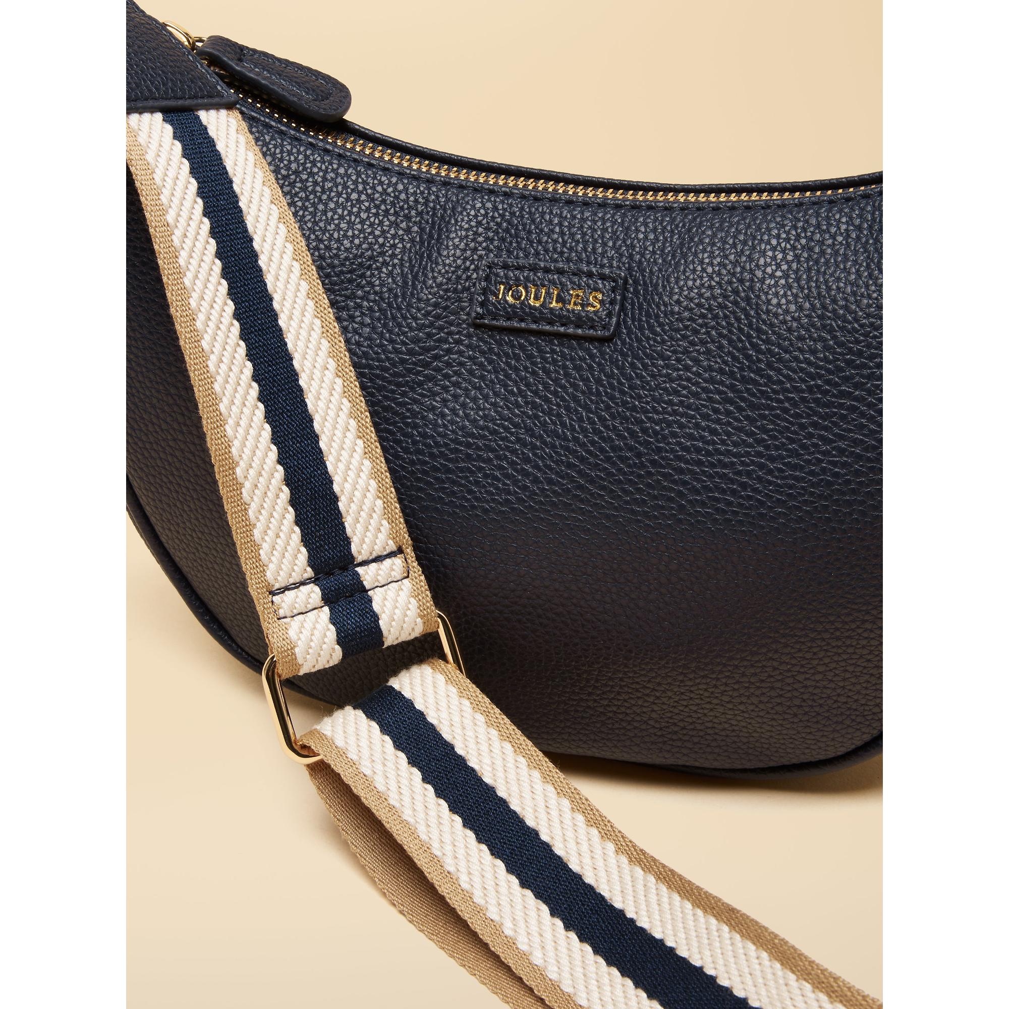 Product image 7 of 8 of Joules Women's Jade Half Moon Adjustable Cross Body Bag - Navy