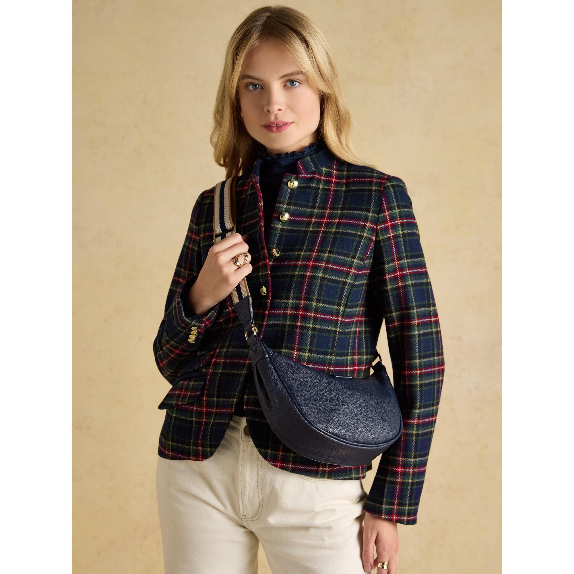 Product image 2 of 8 of Joules Women's Jade Half Moon Adjustable Cross Body Bag - Navy
