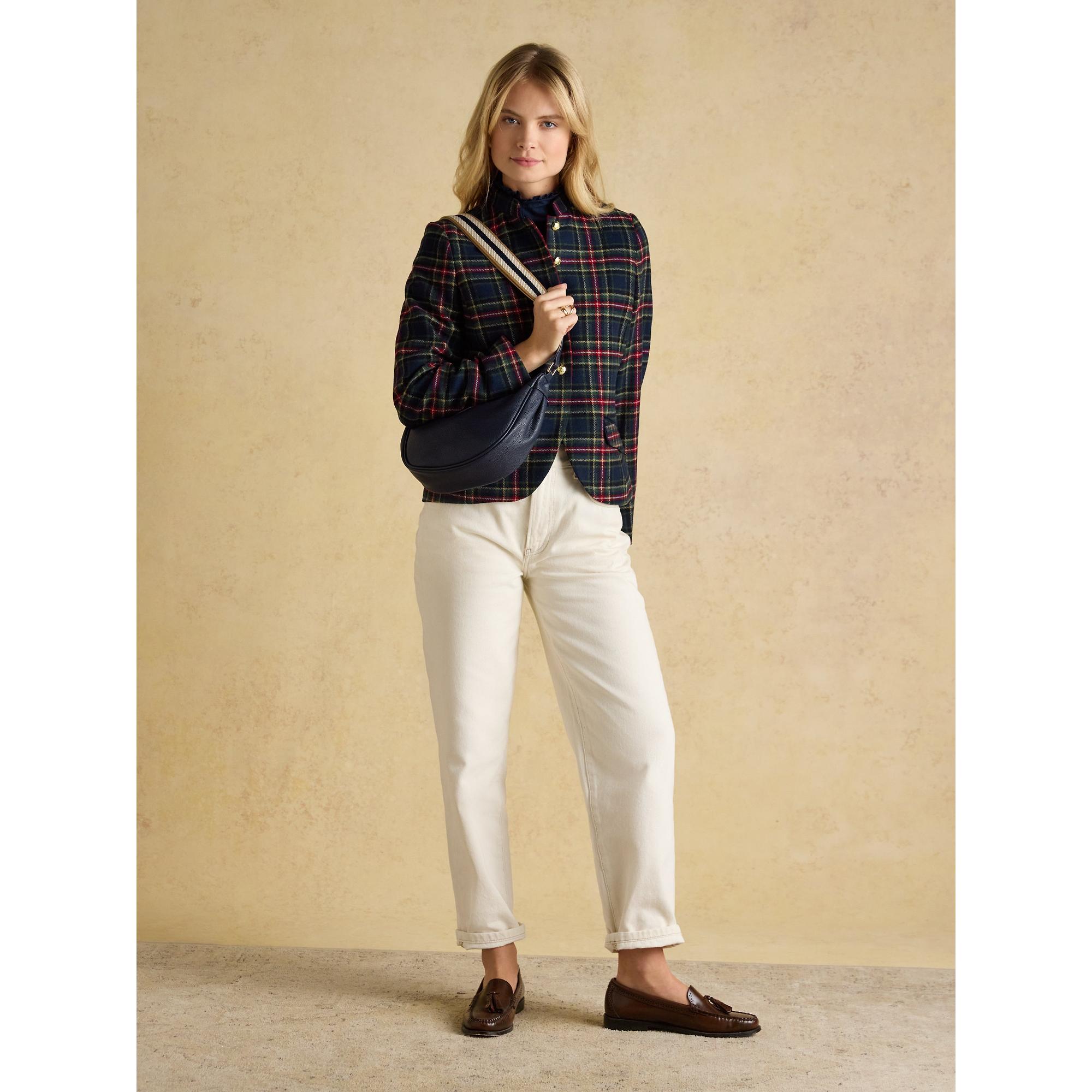 Product image 3 of 8 of Joules Women's Jade Half Moon Adjustable Cross Body Bag - Navy