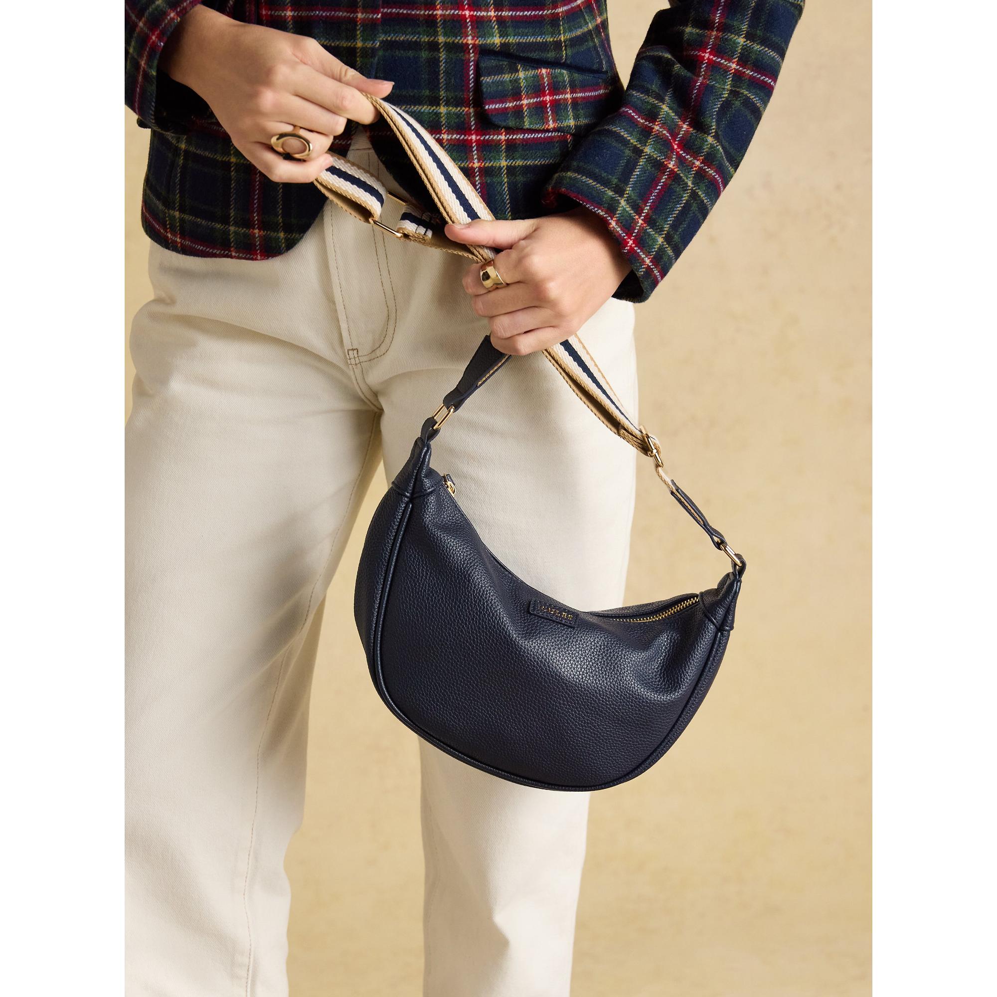 Product image 4 of 8 of Joules Women's Jade Half Moon Adjustable Cross Body Bag - Navy