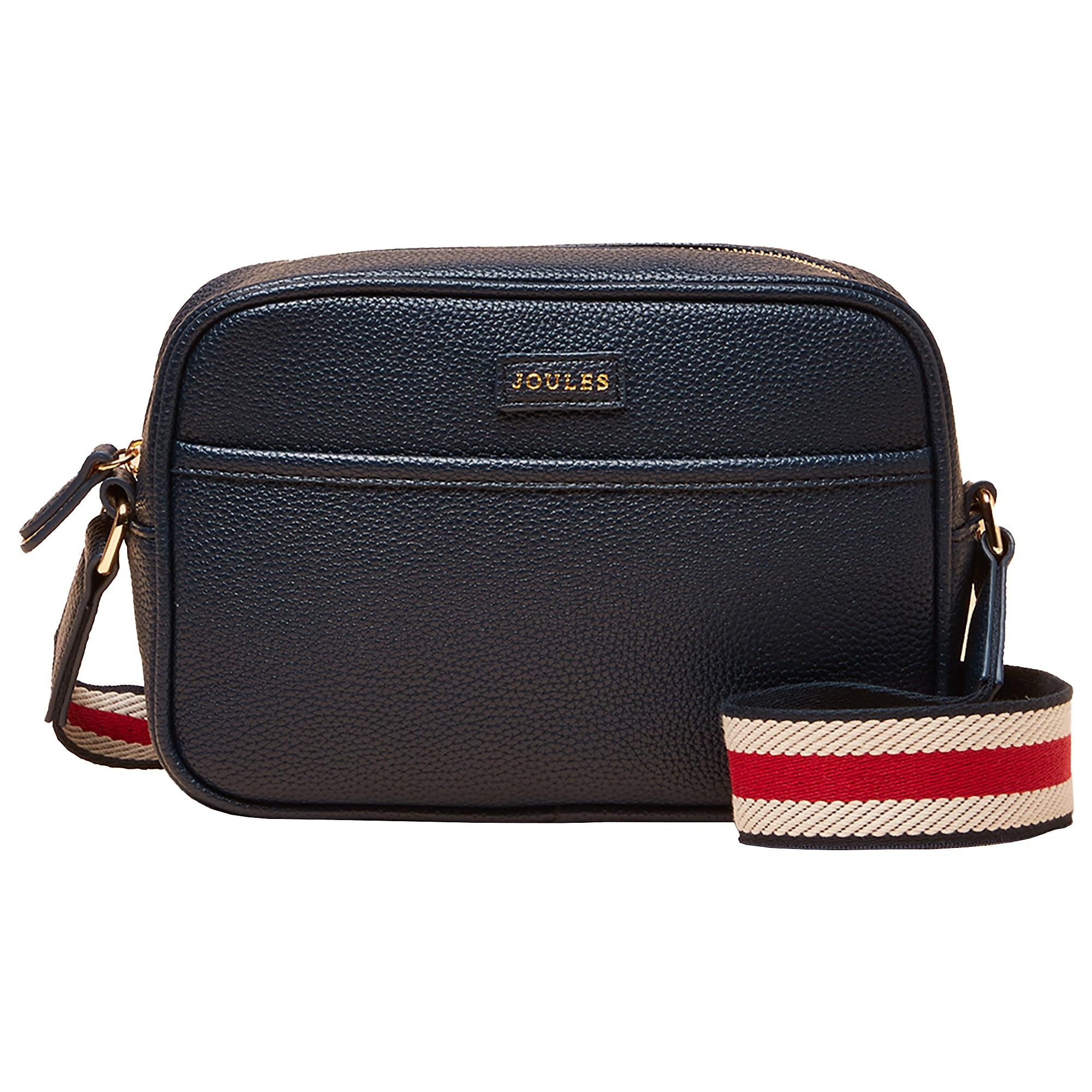Product image 1 of 8 of Joules Women's Trent Cross Body Bag with Adjustable Thick Strap - Navy