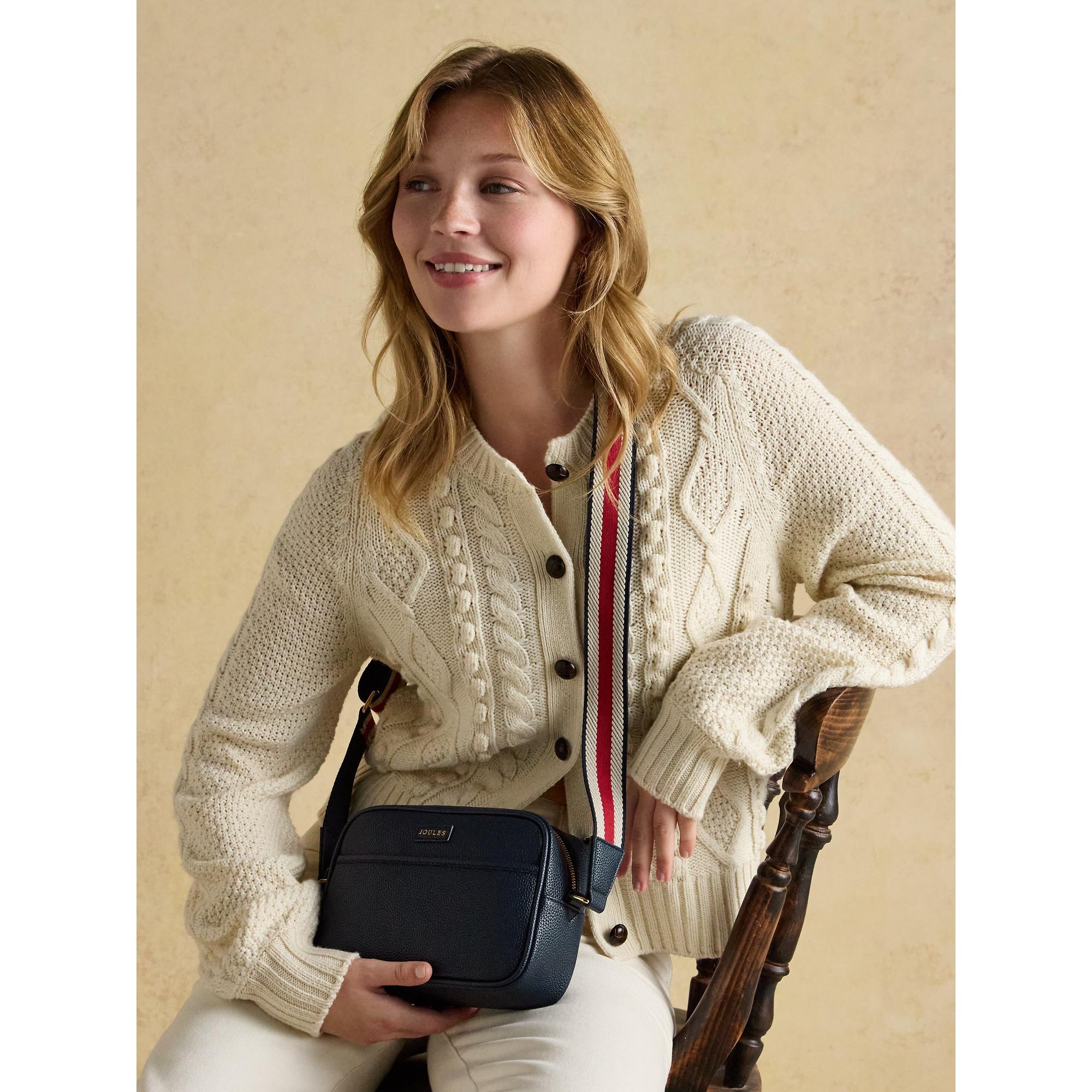 Product image 2 of 8 of Joules Women's Trent Cross Body Bag with Adjustable Thick Strap - Navy
