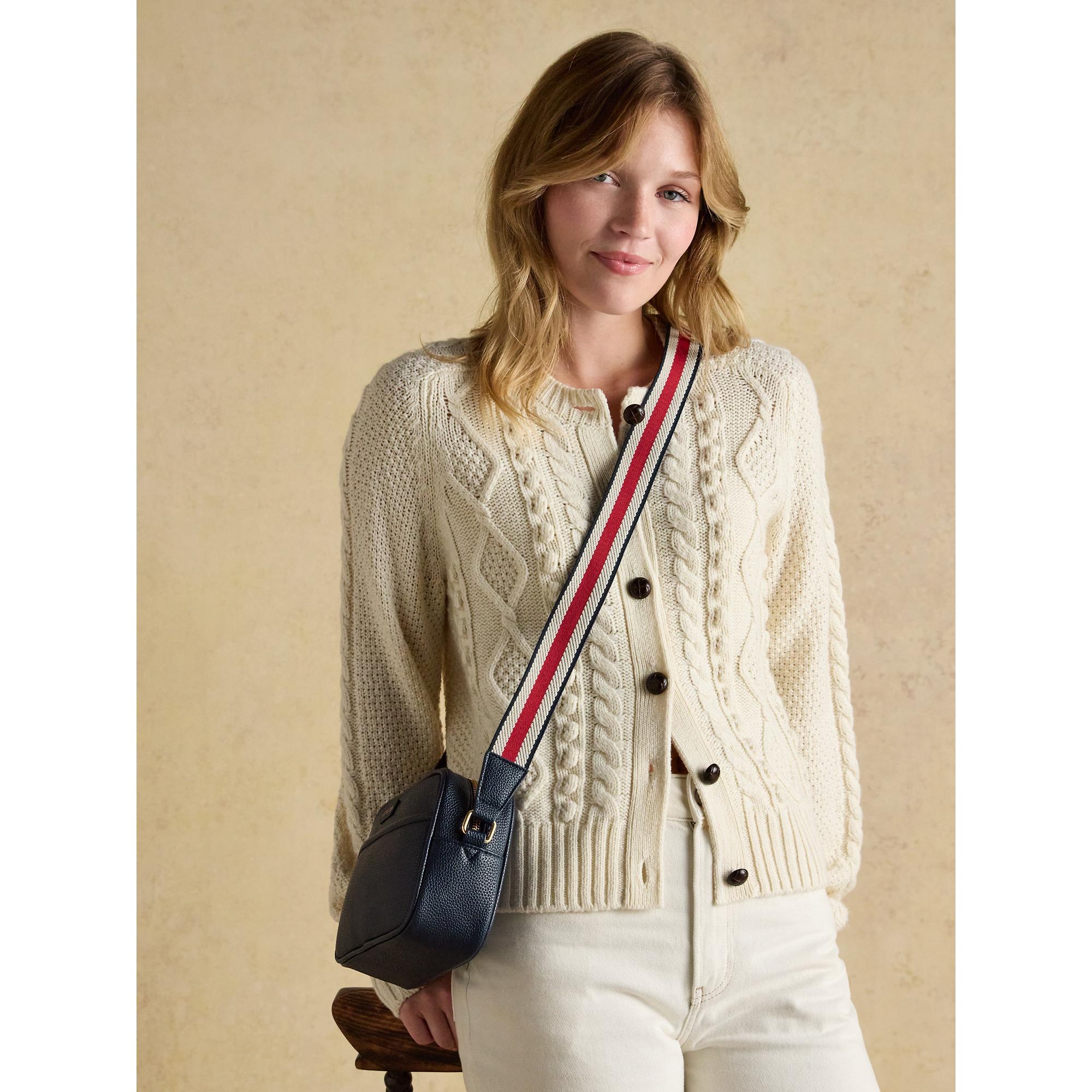 Product image 4 of 8 of Joules Women's Trent Cross Body Bag with Adjustable Thick Strap - Navy