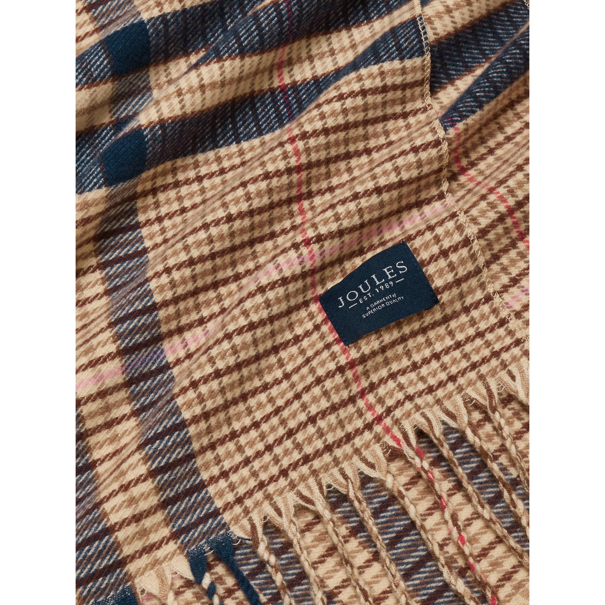 Product image 7 of 7 of Joules Women's Langtree Large Scarf - Neutral & Navy