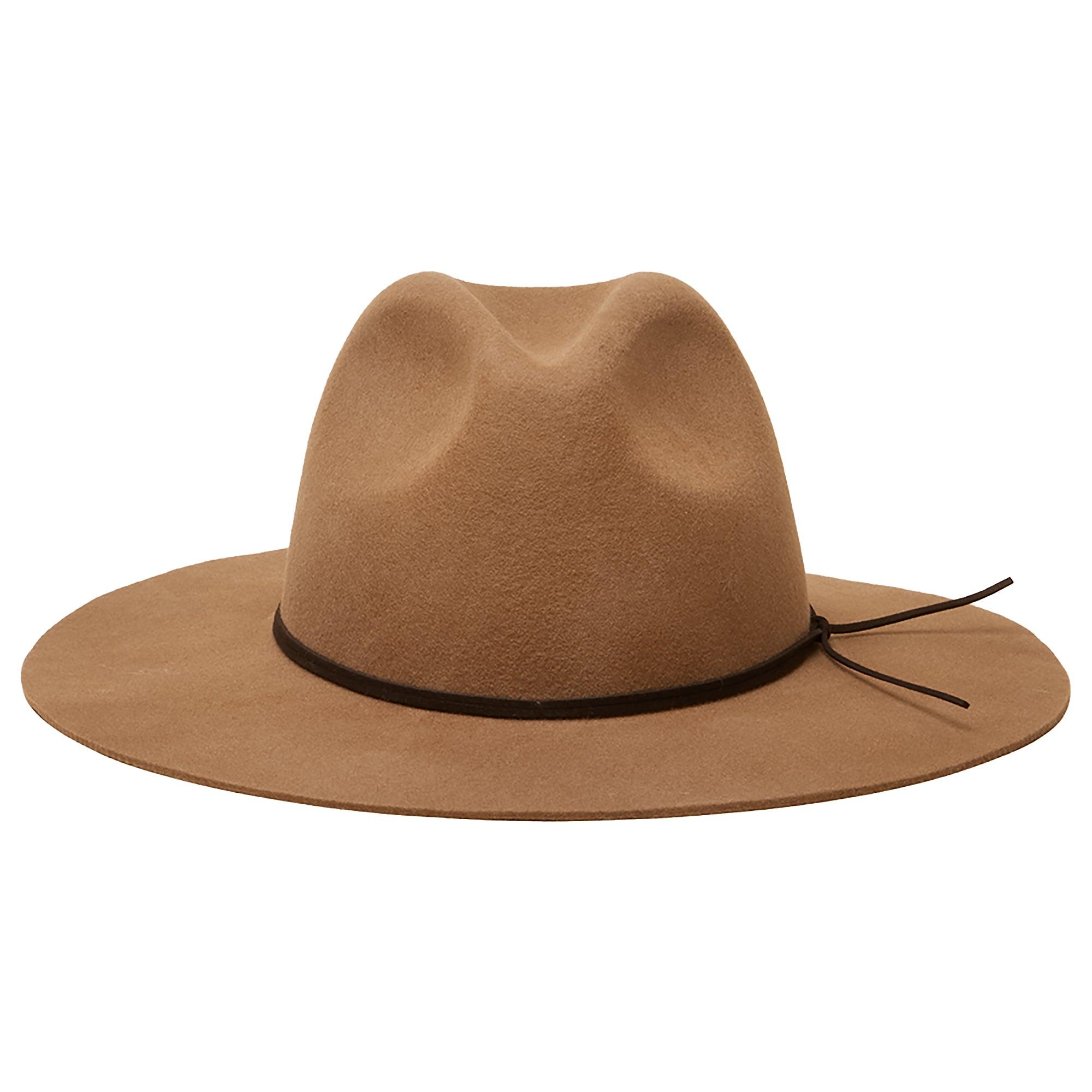 Product image 1 of 7 of Joules Women's Grove Wool Fedora Hat - Tan Brown