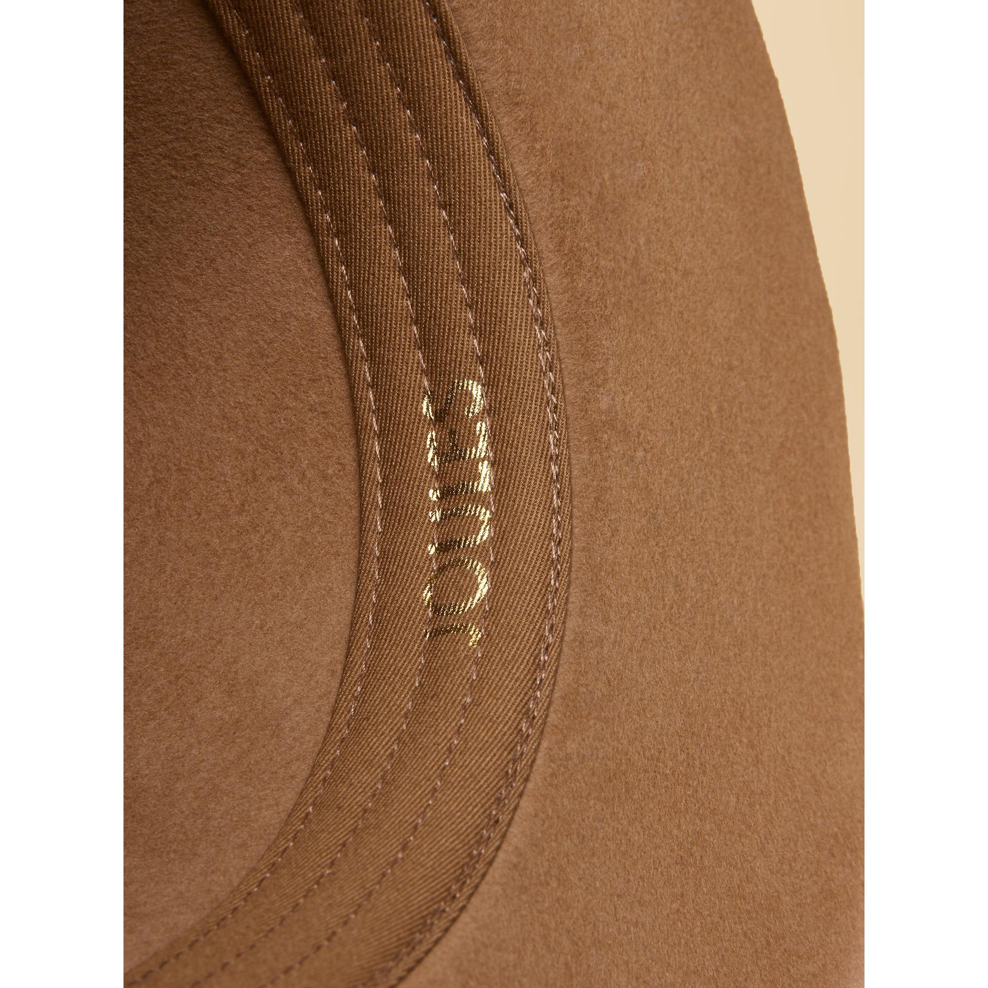 Product image 7 of 7 of Joules Women's Grove Wool Fedora Hat - Tan Brown