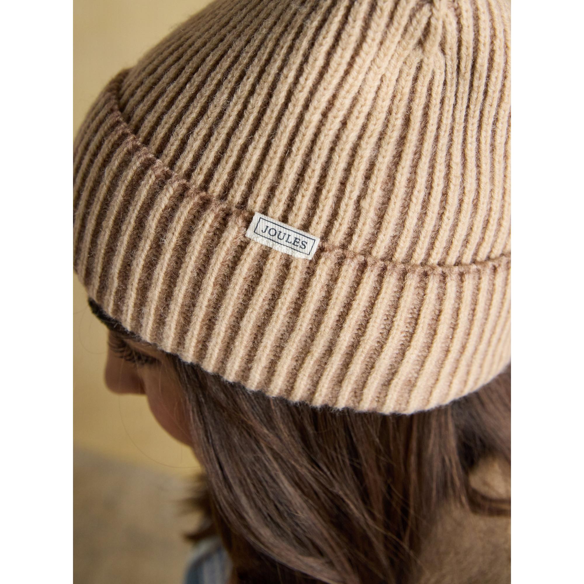 Product image 3 of 6 of Joules Women's Wren Plated Beanie Hat - Oat