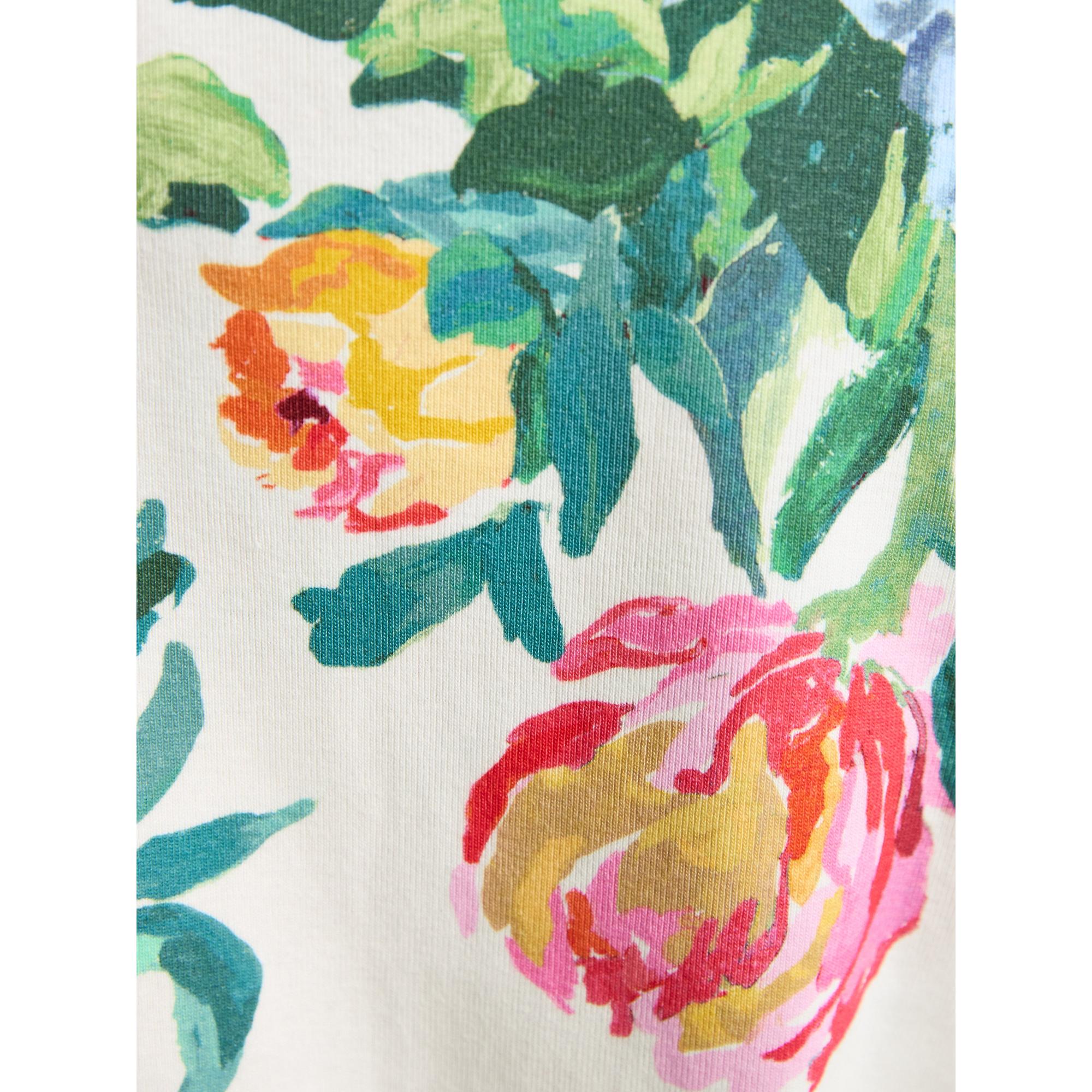 Product image 7 of 7 of Joules Women's Harbour Printed Boat Neck Breton Top - Artist Floral