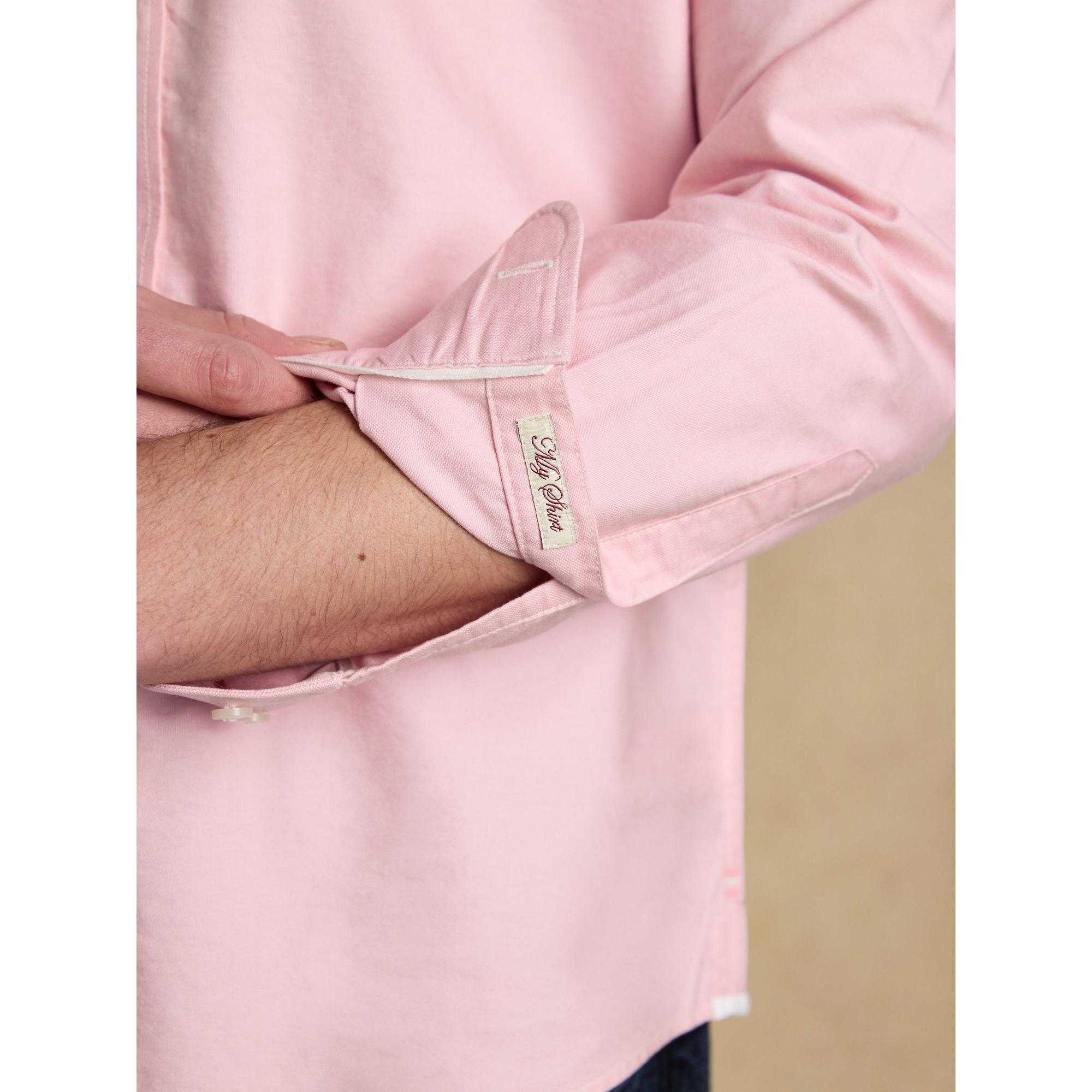 Product image 6 of 10 of Joules Men's Oxford Long Sleeve Classic Fit Cotton Shirt - Pink