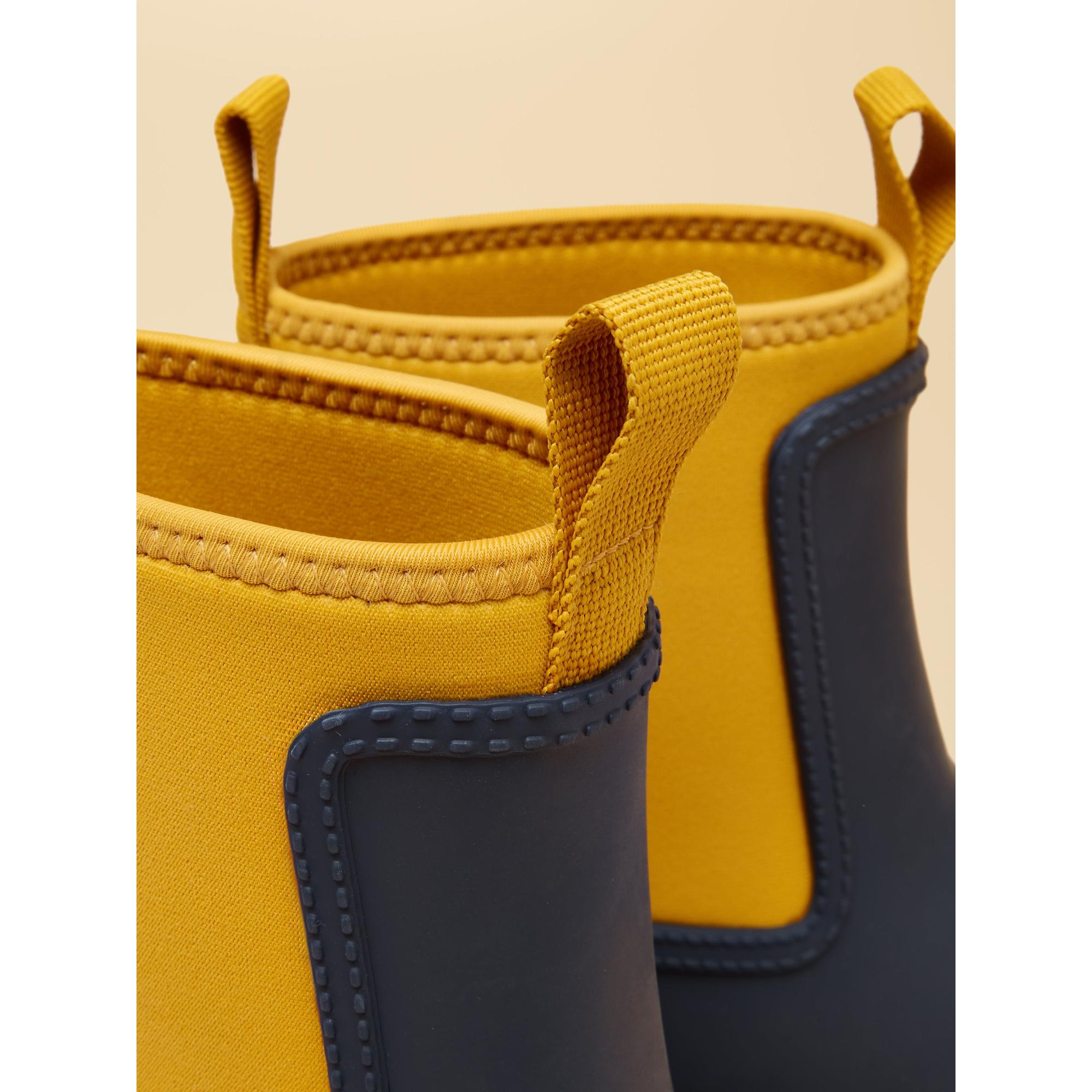 Product image 6 of 6 of Joules Women's Oakfield Short Neoprene-Lined Wellies - Navy Yellow
