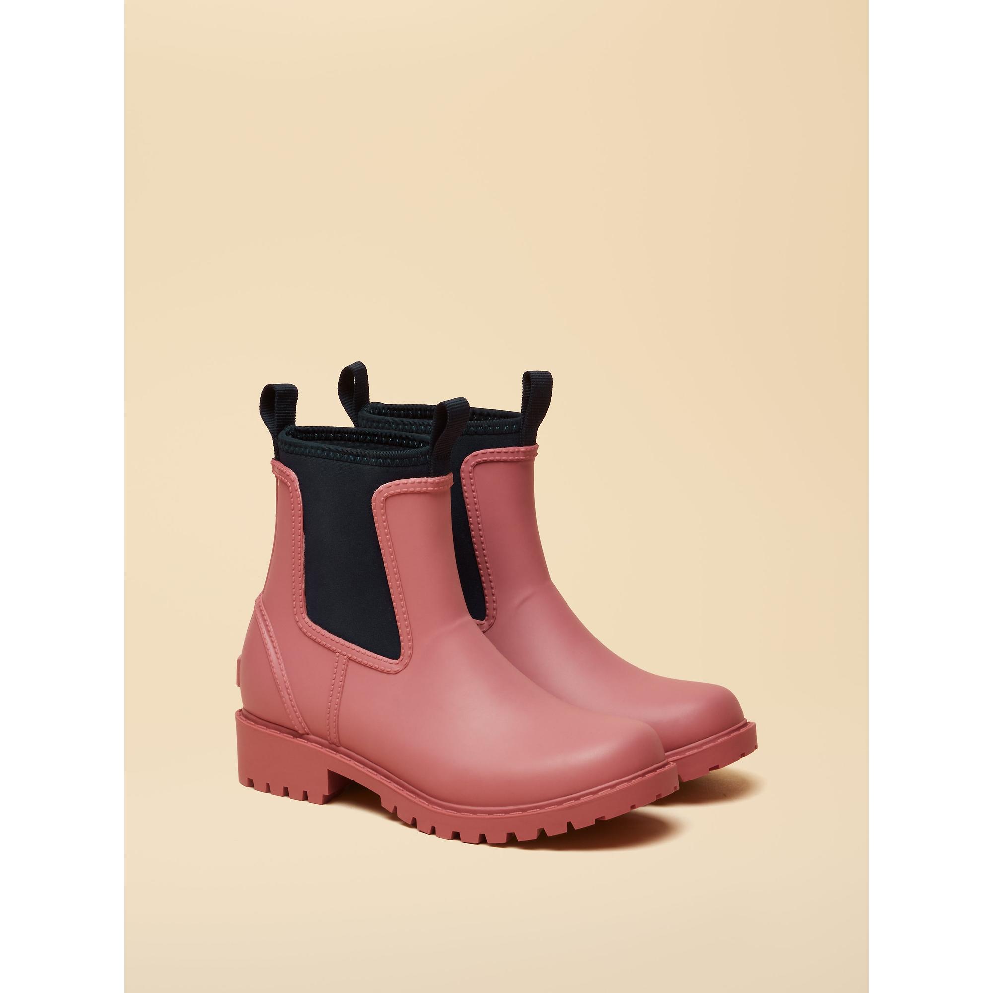 Product image 2 of 5 of Joules Women's Oakfield Neoprene Lined Ankle Wellies - Pink