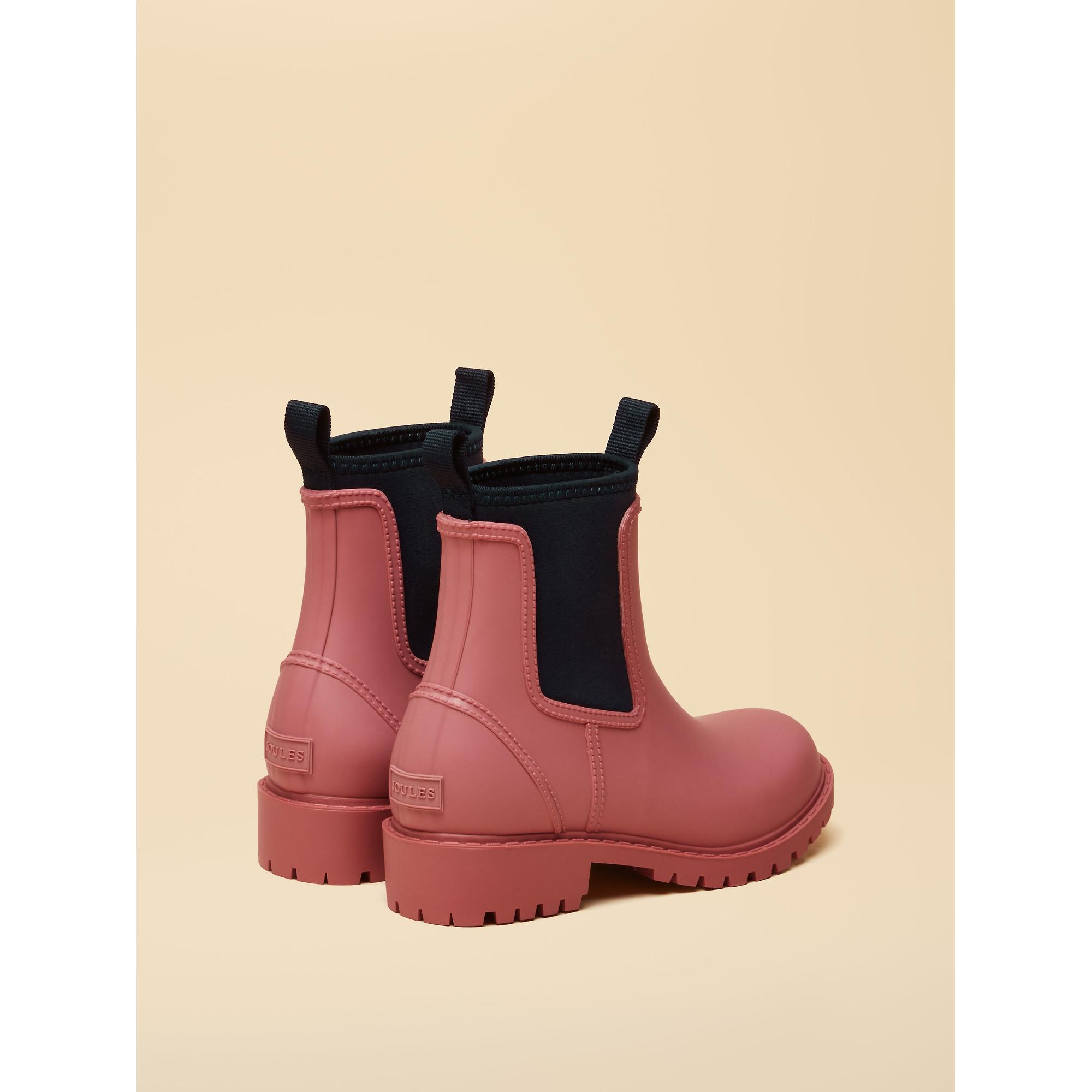 Product image 3 of 5 of Joules Women's Oakfield Neoprene Lined Ankle Wellies - Pink