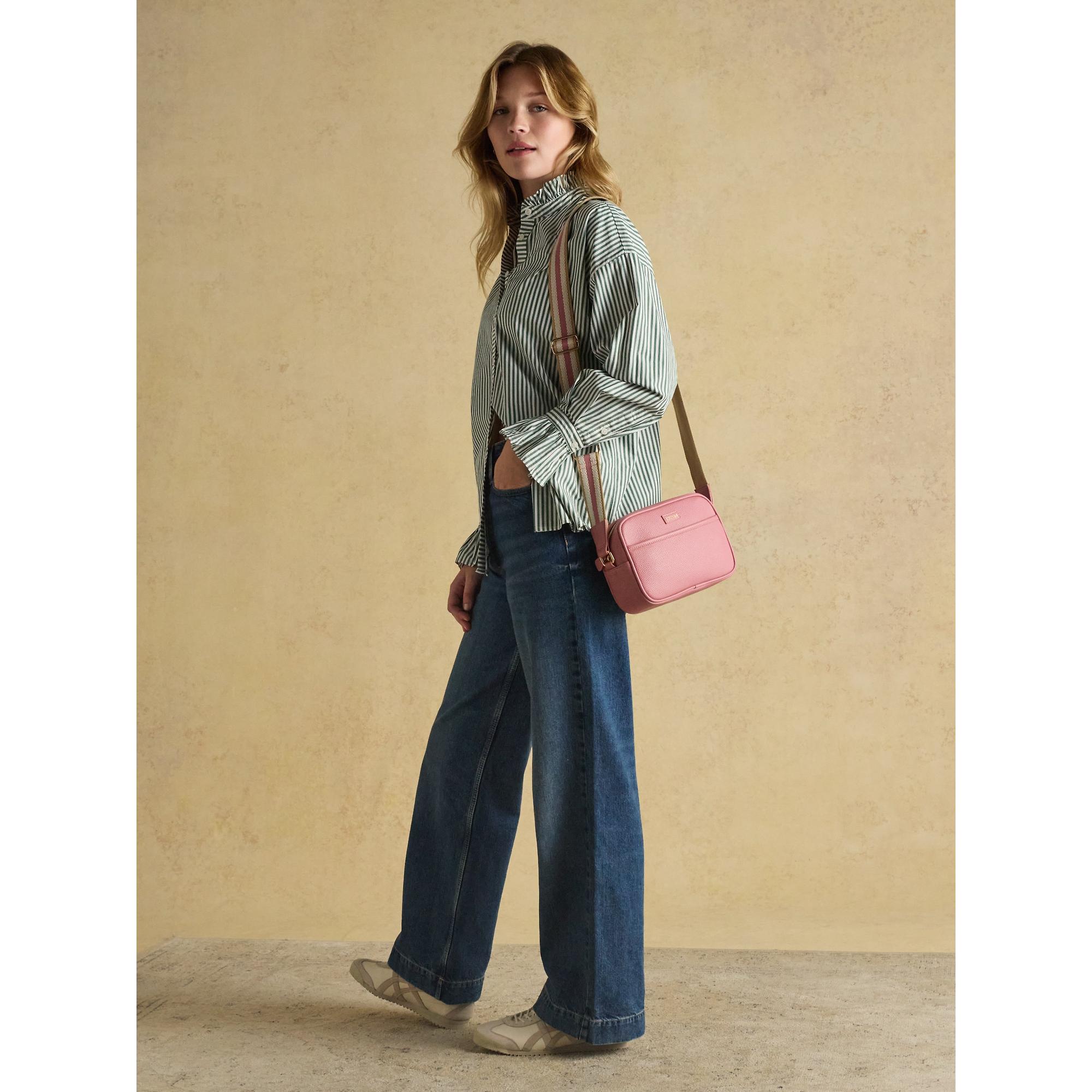 Product image 3 of 9 of Joules Women's Trent Cross Body Bag with Adjustable Thick Strap - Pink