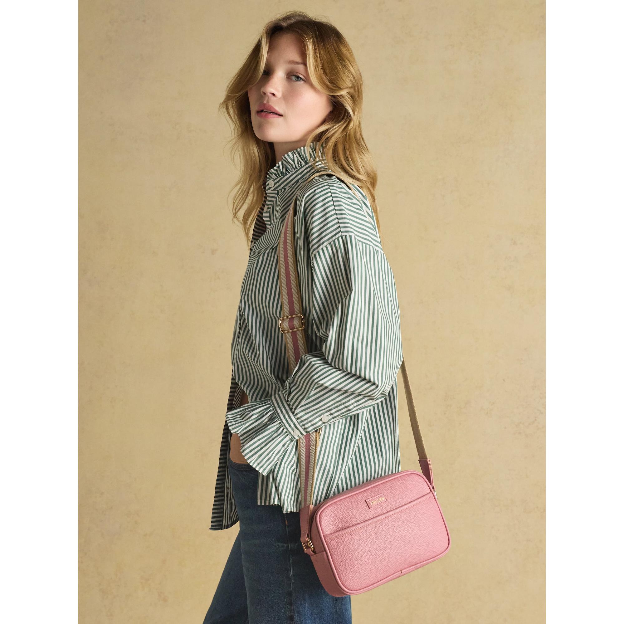 Product image 4 of 9 of Joules Women's Trent Cross Body Bag with Adjustable Thick Strap - Pink