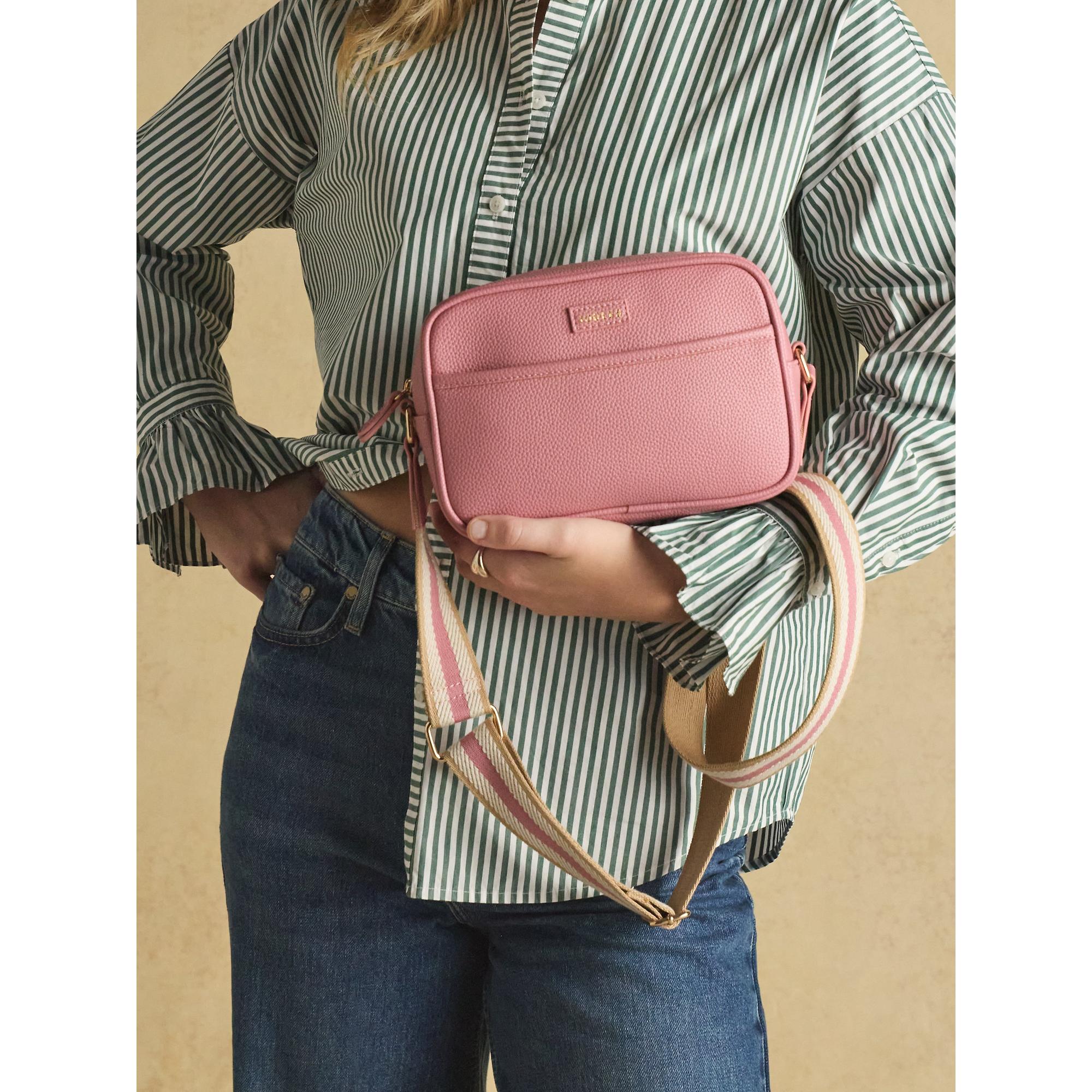 Product image 5 of 9 of Joules Women's Trent Cross Body Bag with Adjustable Thick Strap - Pink