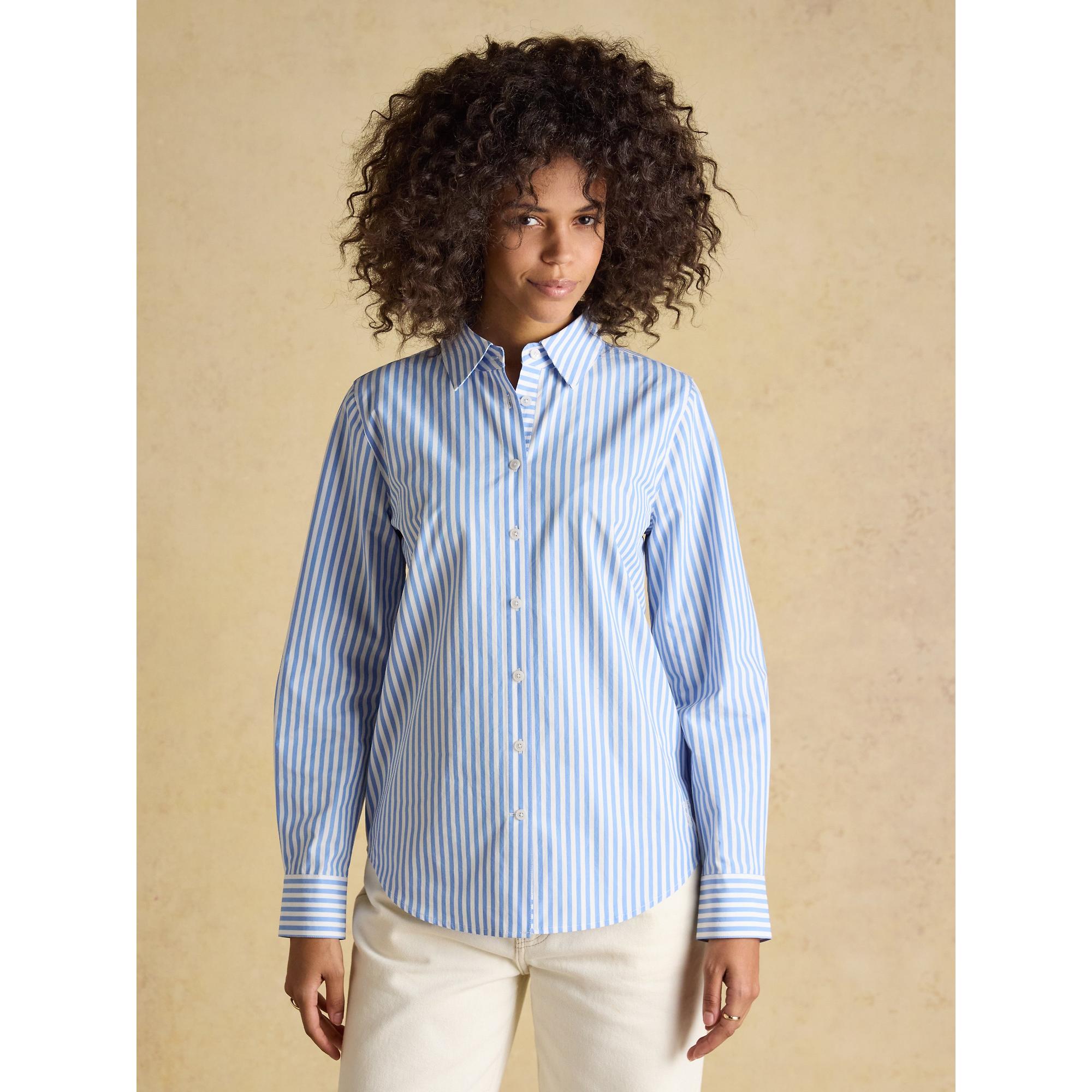 Product image 2 of 7 of Joules Women's Classic Poplin Shirt - Blue