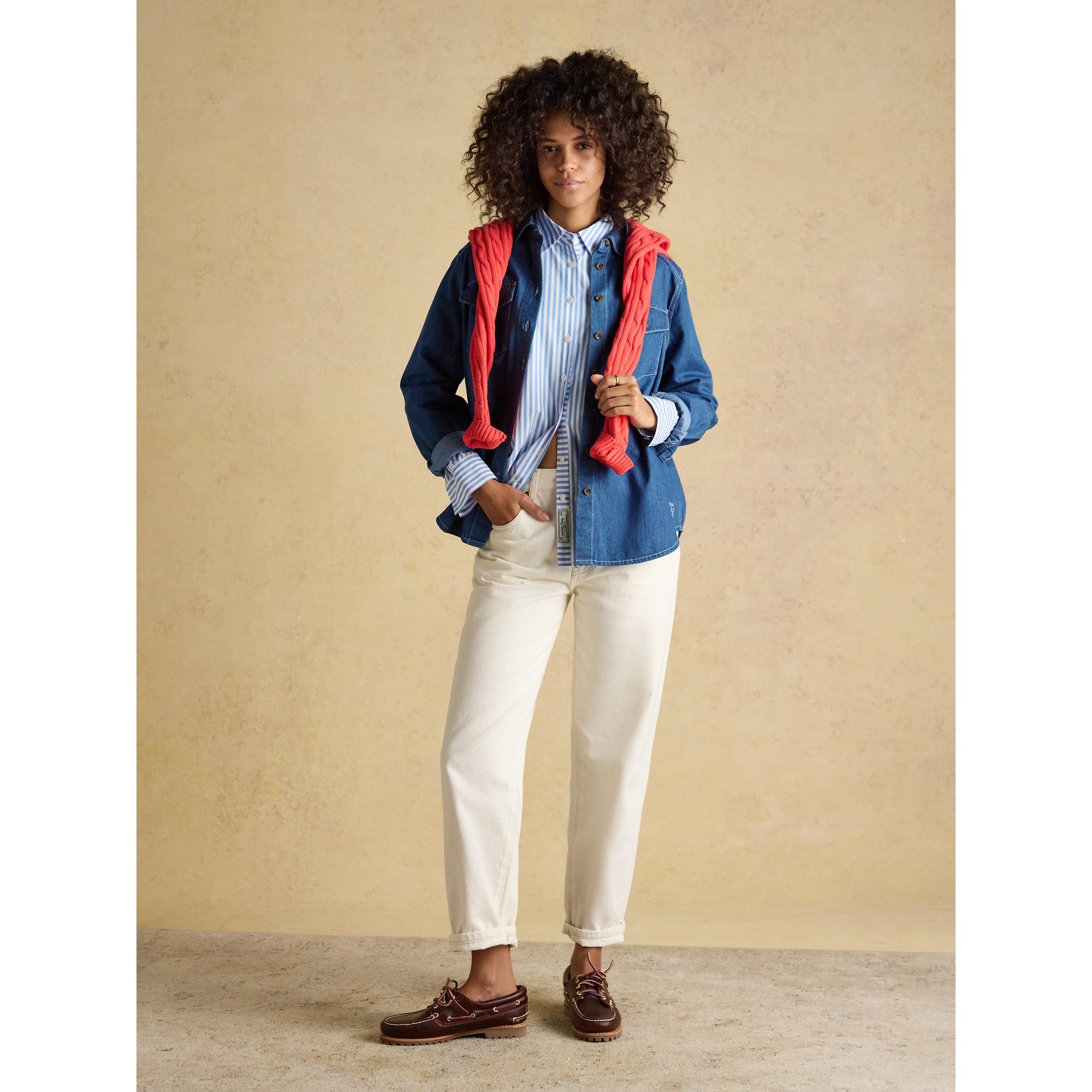 Product image 4 of 7 of Joules Women's Classic Poplin Shirt - Blue