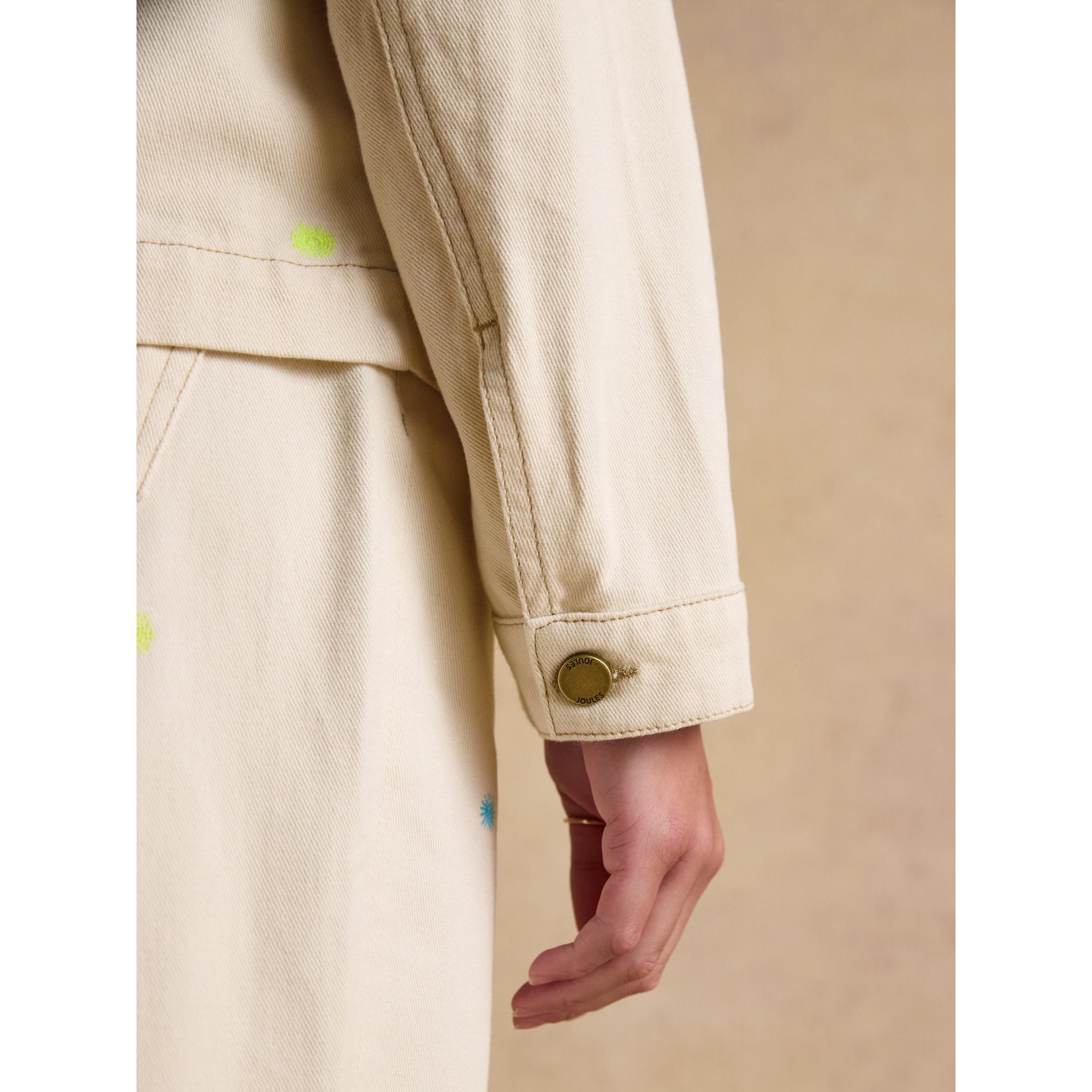 Product image 9 of 11 of Joules Women's Marlow Embroidered Jacket - Stone