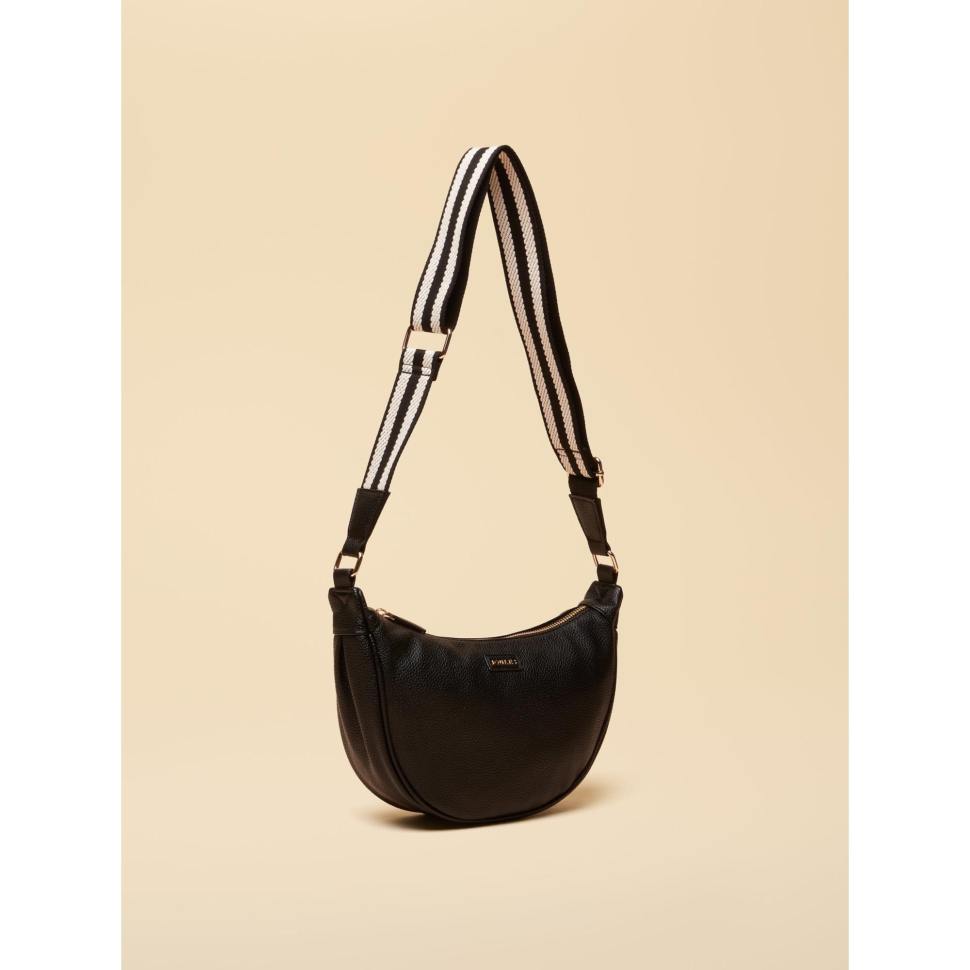 Product image 5 of 8 of Joules Women's Jade Half Moon Adjustable Cross Body Bag - Black