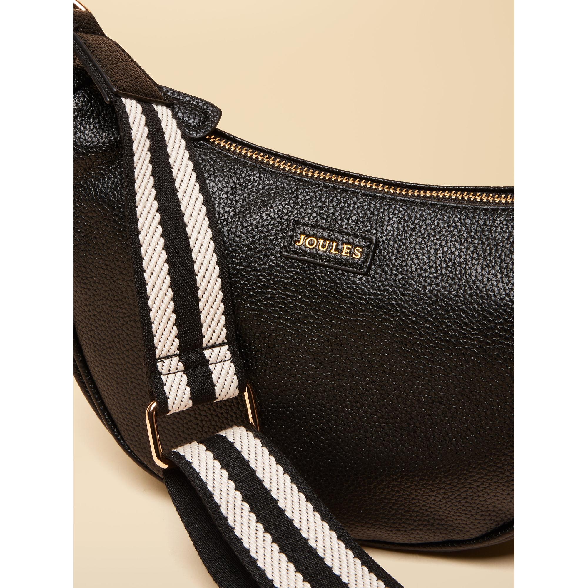 Product image 7 of 8 of Joules Women's Jade Half Moon Adjustable Cross Body Bag - Black