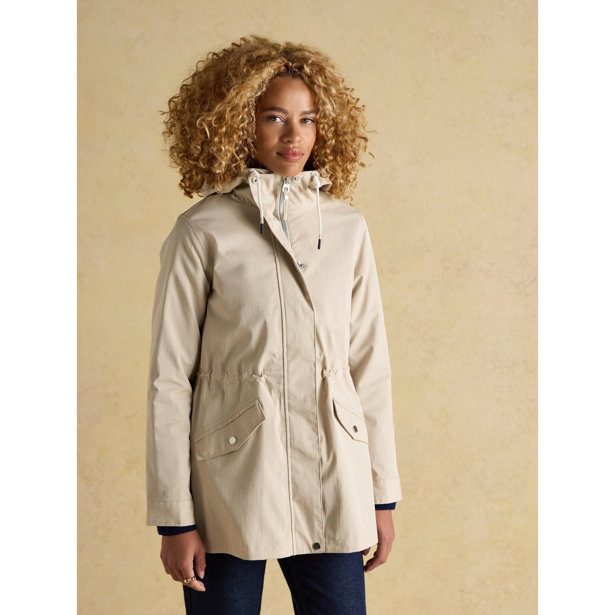 Product image 2 of 12 of Joules Women's Portwell Waterproof Raincoat - Neutral