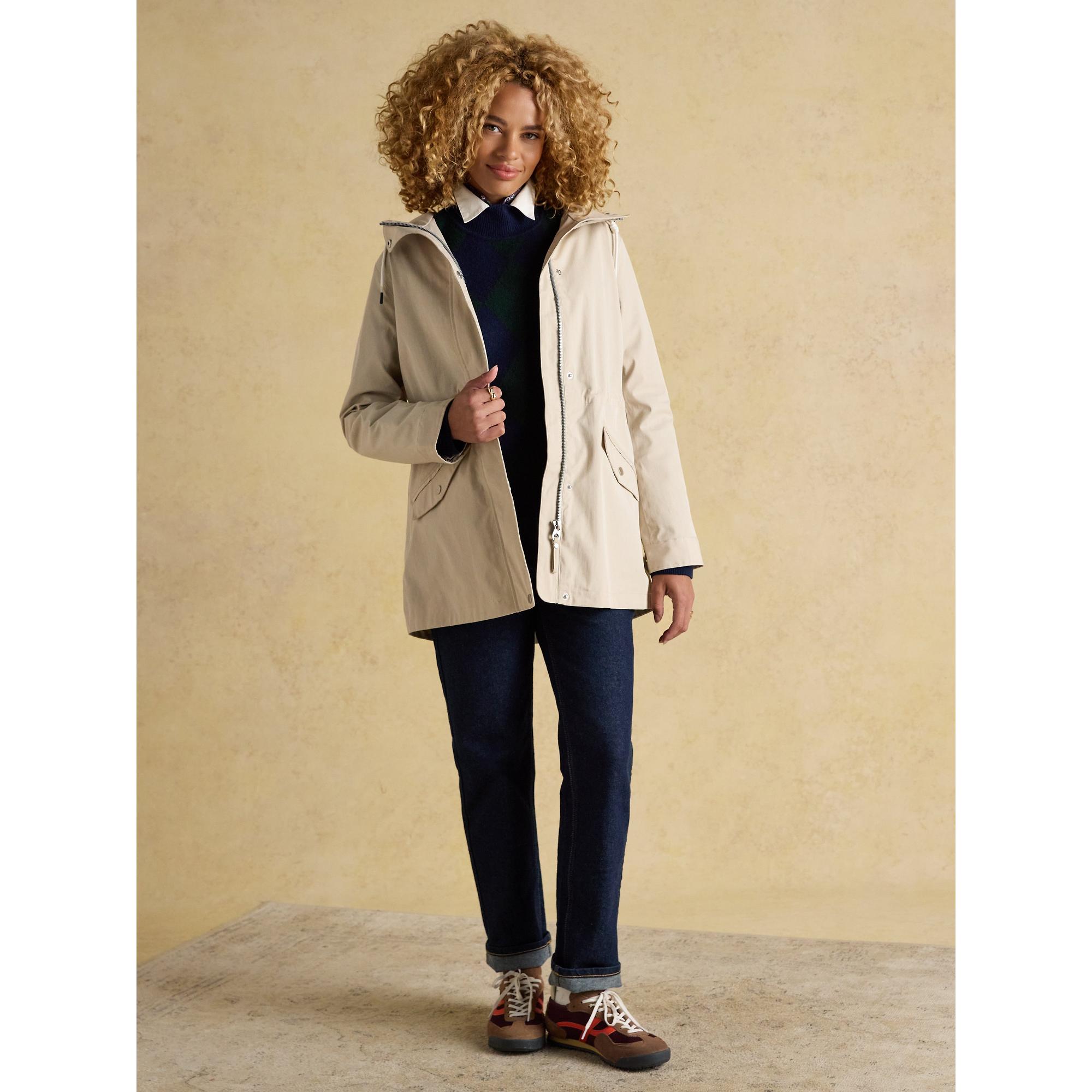 Product image 4 of 12 of Joules Women's Portwell Waterproof Raincoat - Neutral