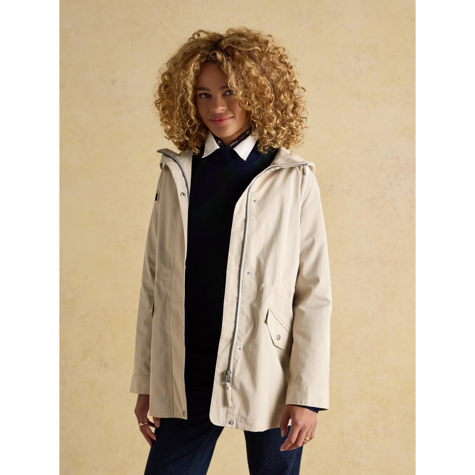 Product image 9 of 12 of Joules Women's Portwell Waterproof Raincoat - Neutral