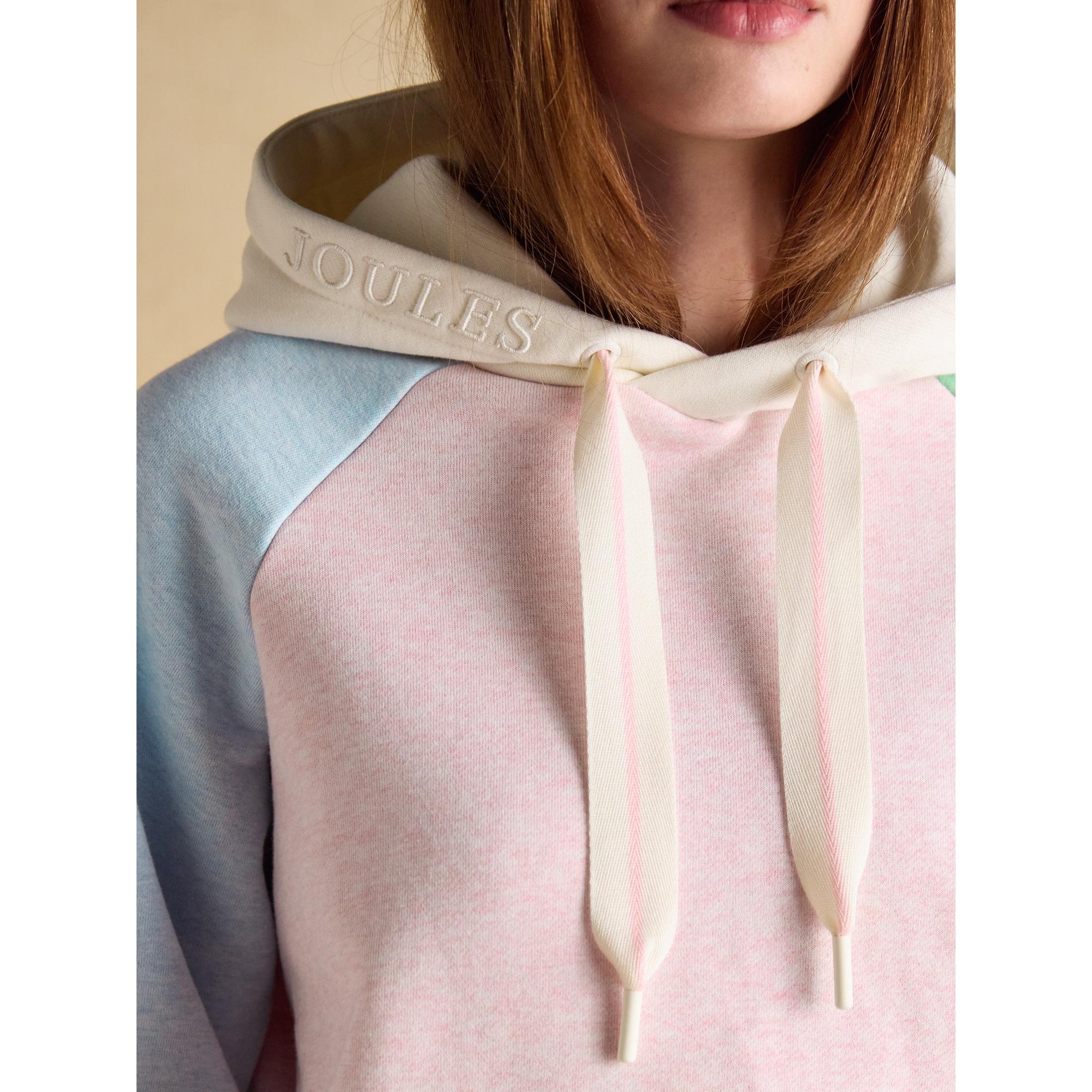Product image 7 of 7 of Joules Women's Milbourne Cotton Blend Hoodie - Colourblock