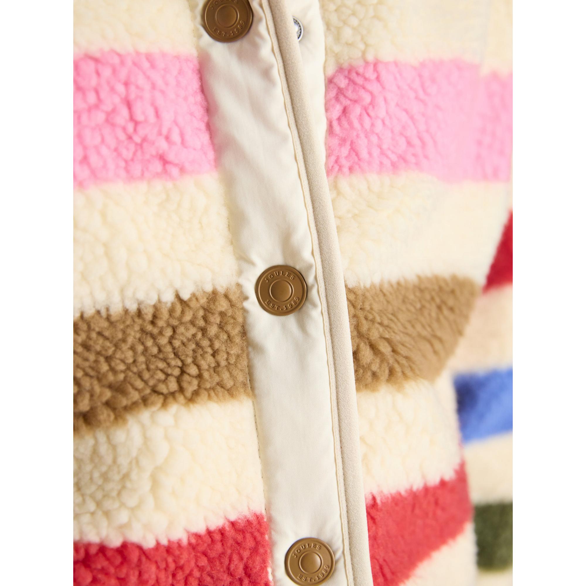 Product image 5 of 9 of Joules Women's Borg Fleece Jacket - Multi Bright