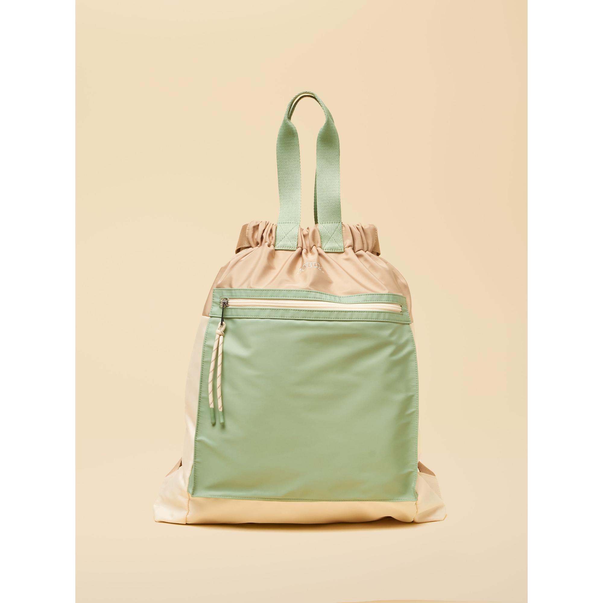 Product image 8 of 8 of Joules Women's Peplow Rucksack / Backpack - Green Ecru