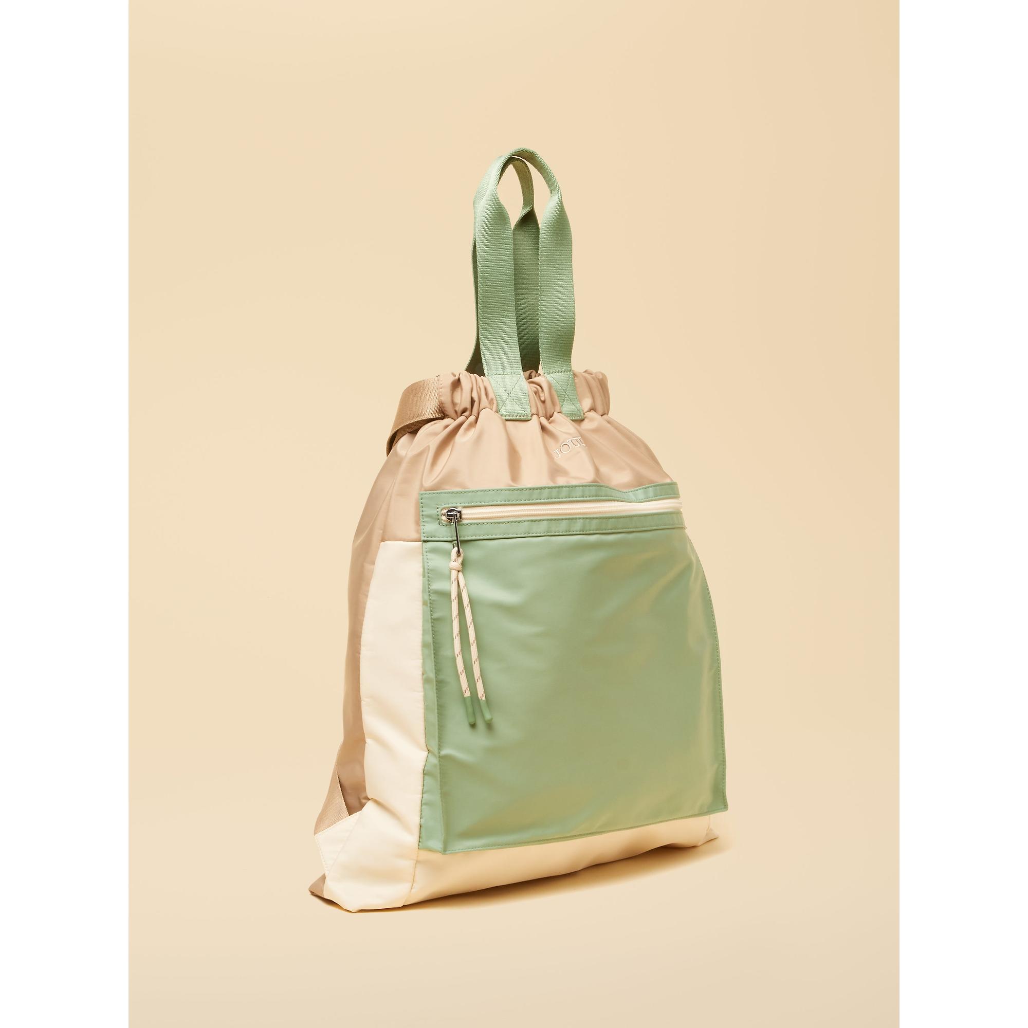 Product image 4 of 8 of Joules Women's Peplow Rucksack / Backpack - Green Ecru