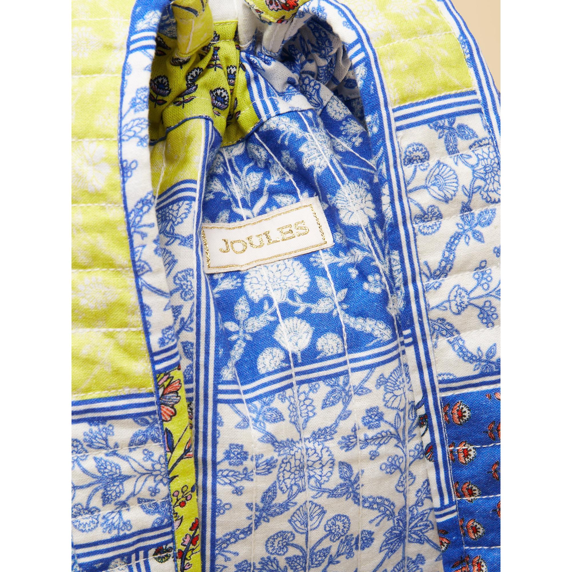 Product image 7 of 9 of Joules Women's Nella Quilted Tote Bag - Yellow Blue Hotch Potch