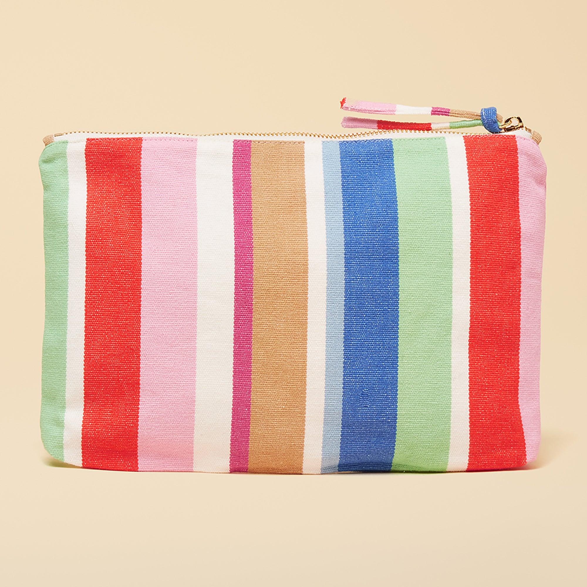 Product image 3 of 5 of Joules Women's Carrywell Zip Pouch - Multi Stripe