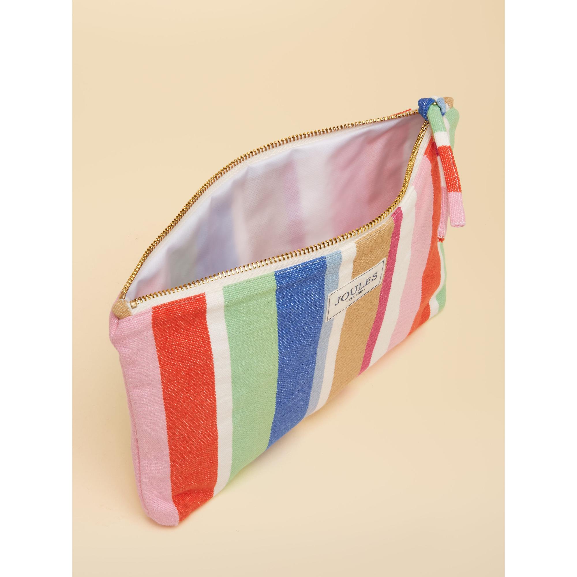 Product image 5 of 5 of Joules Women's Carrywell Zip Pouch - Multi Stripe