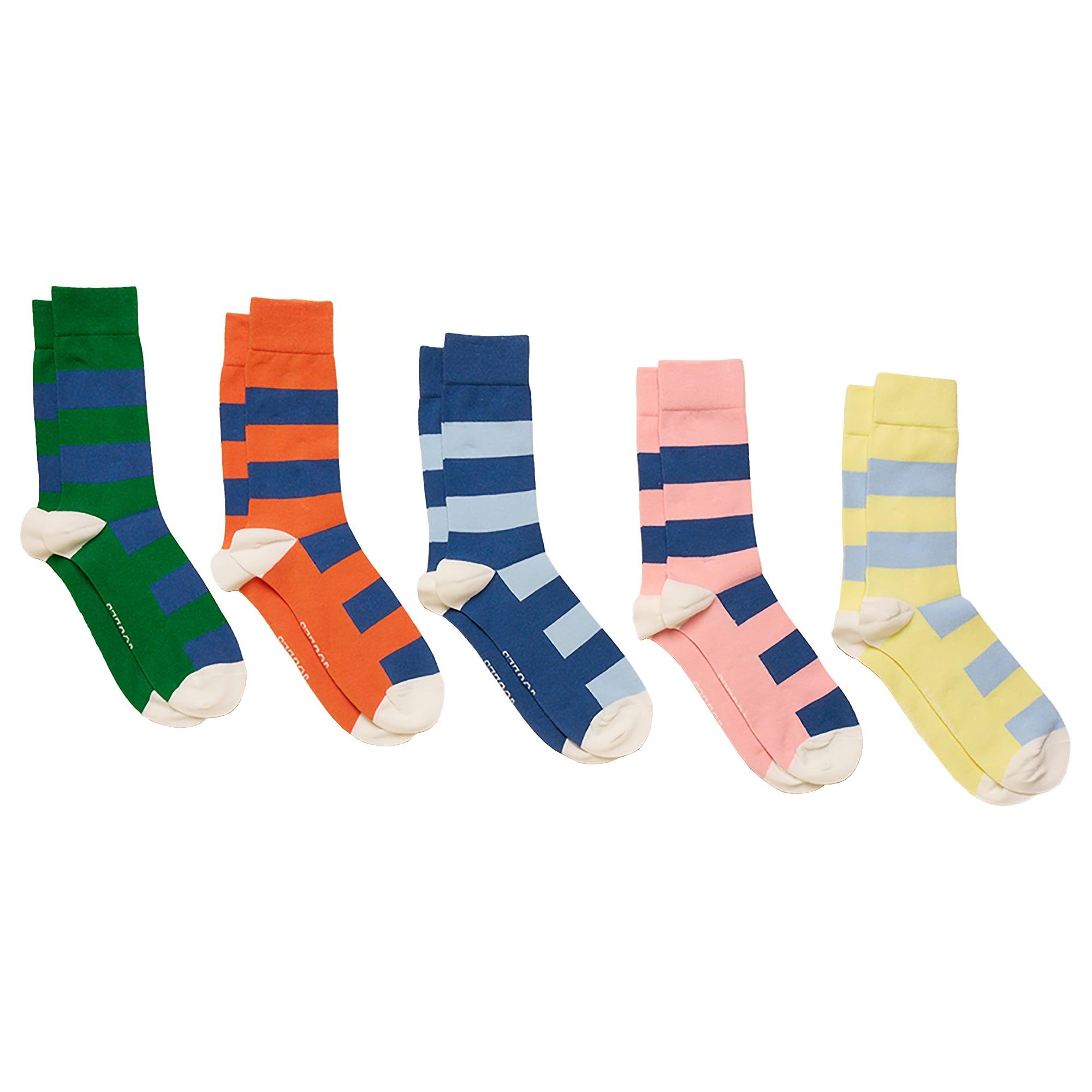 Product image 1 of 3 of Joules Men's Socks 5 Pack UK 7-12 - Multi Bright