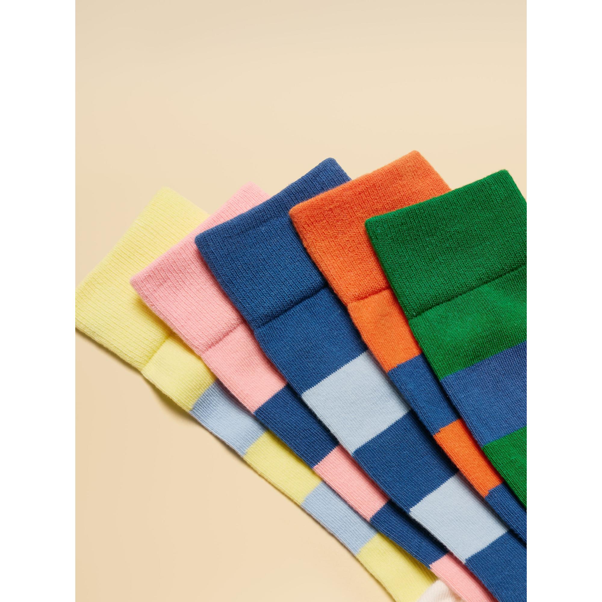 Product image 2 of 3 of Joules Men's Socks 5 Pack UK 7-12 - Multi Bright