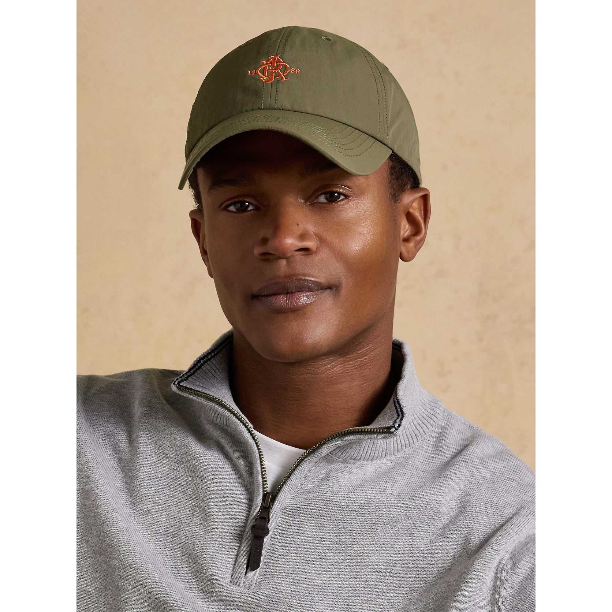 Product image 2 of 8 of Joules Men's Daley Nylon Baseball Cap - Khaki Green