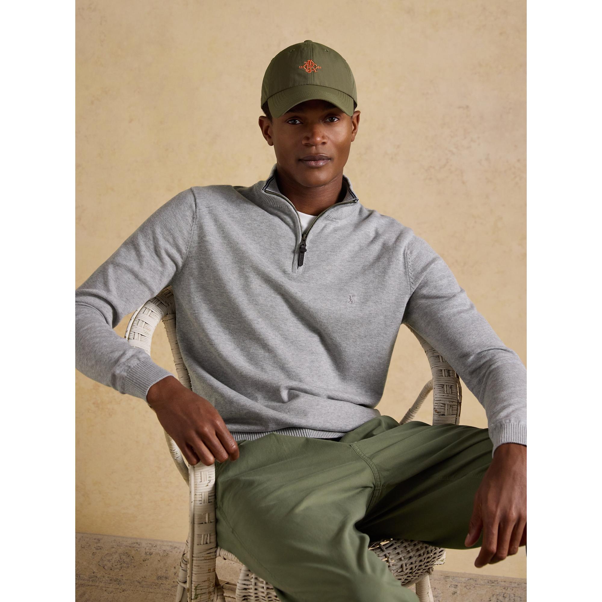 Product image 3 of 8 of Joules Men's Daley Nylon Baseball Cap - Khaki Green
