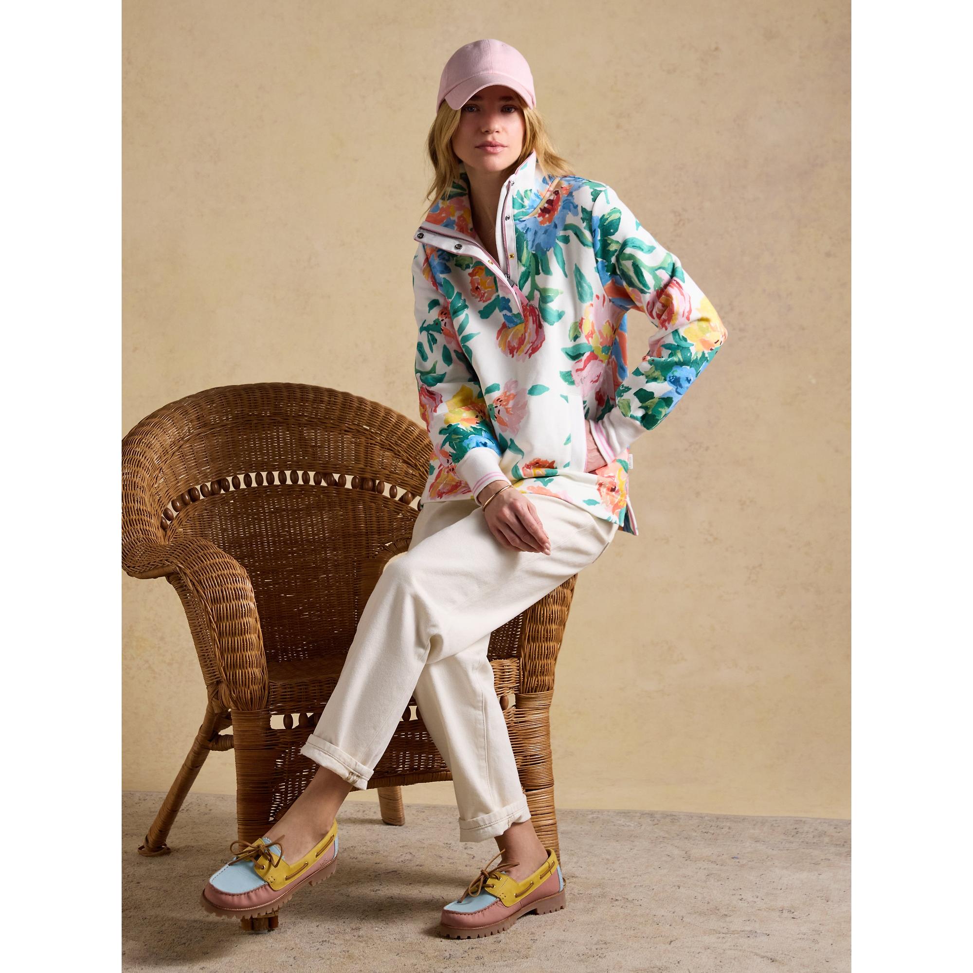 Product image 4 of 7 of Joules Women's Daley Linen Baseball Cap - Pink