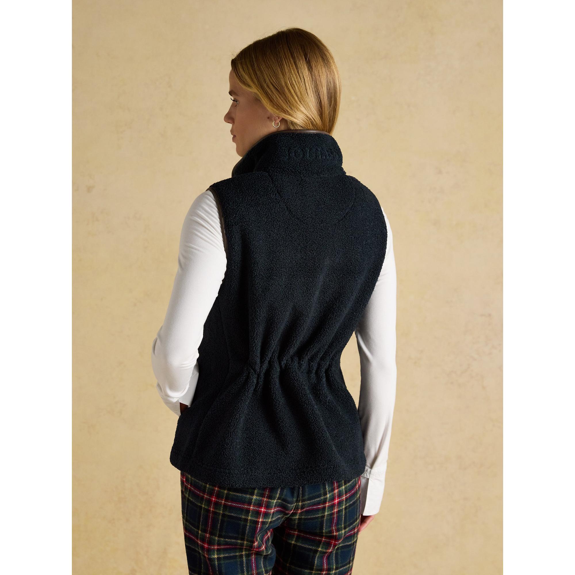Product image 3 of 11 of Joules Women's Borg Heritage Fleece Gilet - Navy