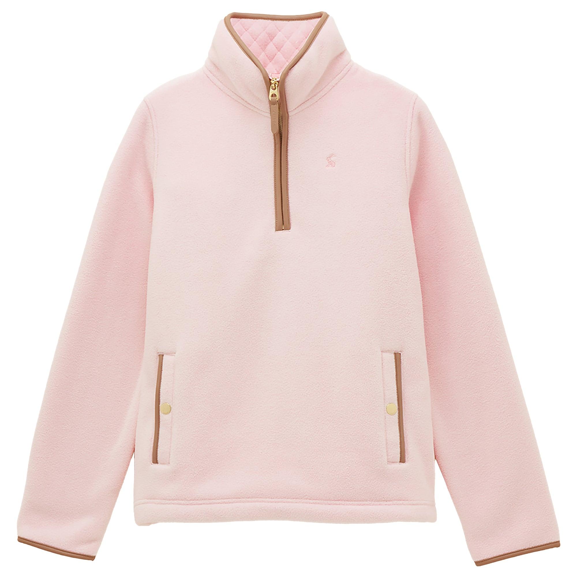 Product image 1 of 7 of Joules Women's Heritage Quarter Zip Fleece - Light Pink