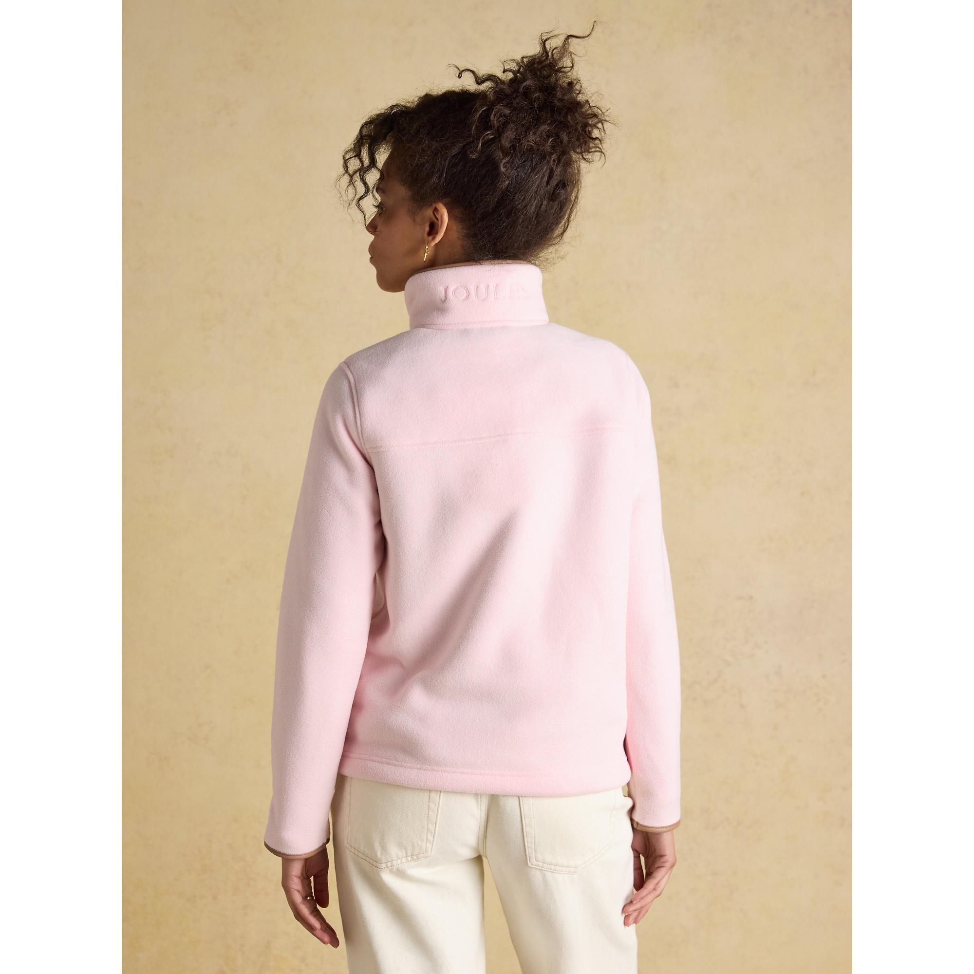 Product image 3 of 7 of Joules Women's Heritage Quarter Zip Fleece - Light Pink