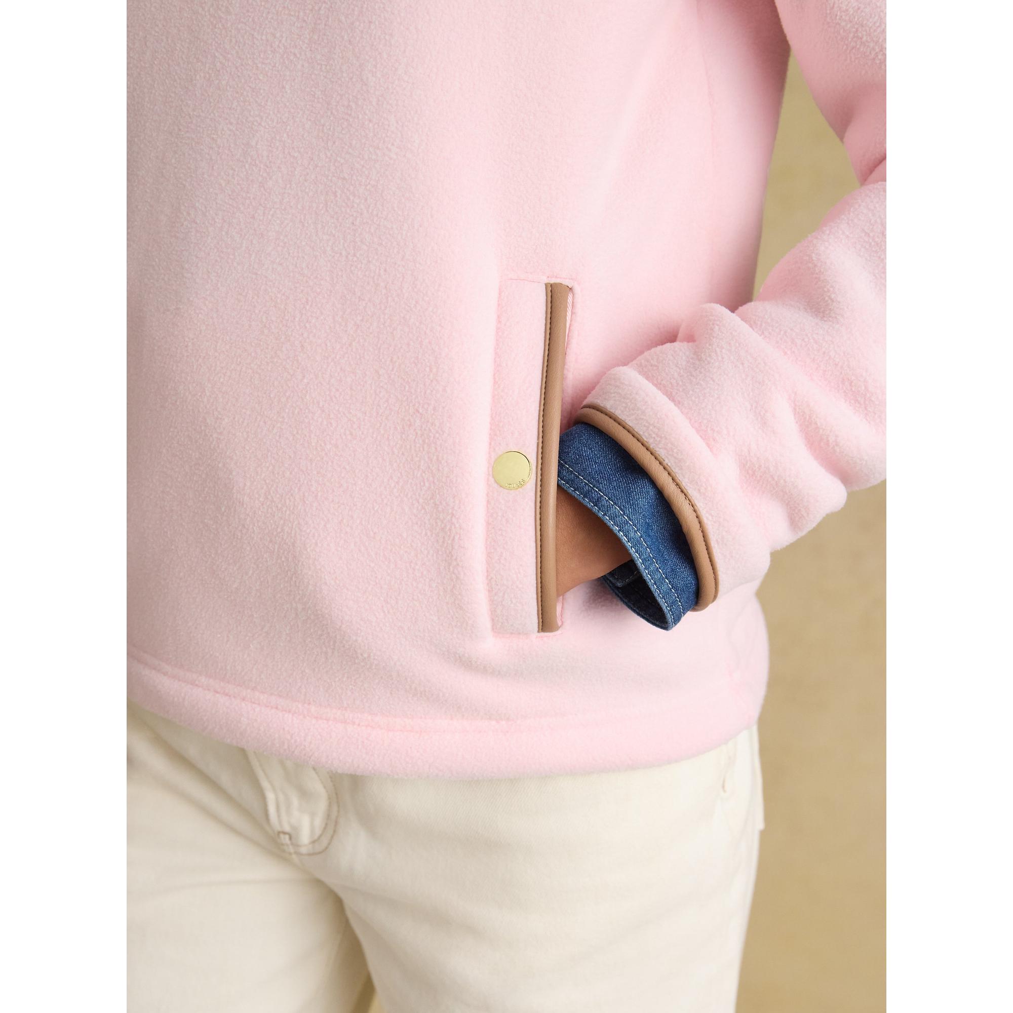 Product image 5 of 7 of Joules Women's Heritage Quarter Zip Fleece - Light Pink